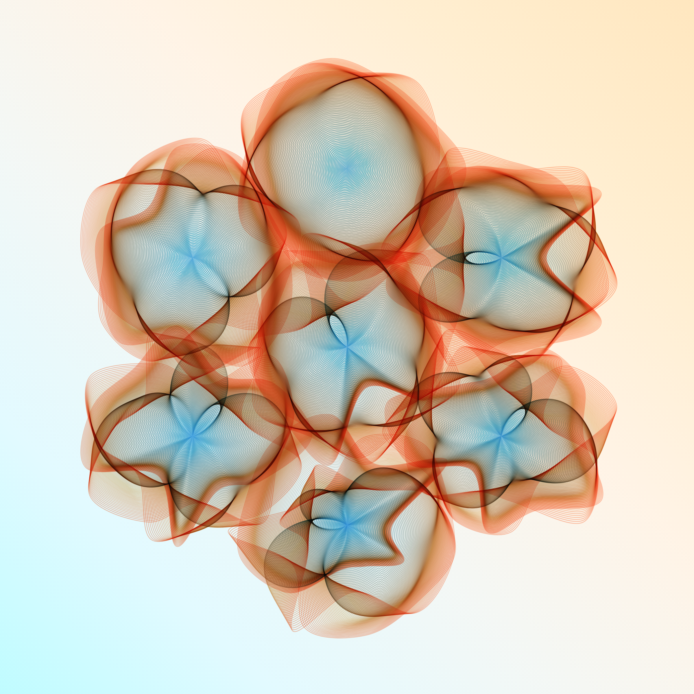 Art Blocks - Art Blocks v2 - Flowers #4739 - NFT # 116004739