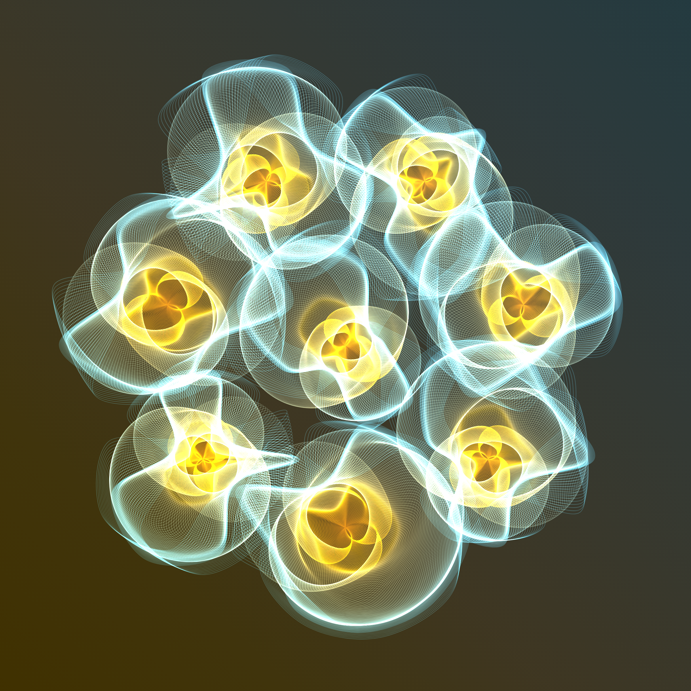 Art Blocks - Art Blocks v2 - Flowers #4743 - NFT # 116004743