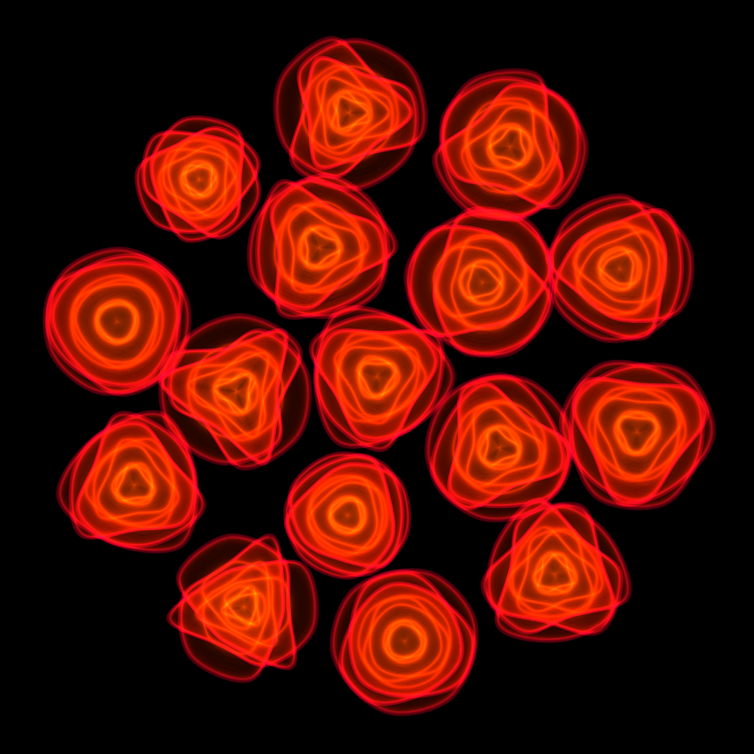 Art Blocks - Art Blocks v2 - Flowers #4745 - NFT # 116004745