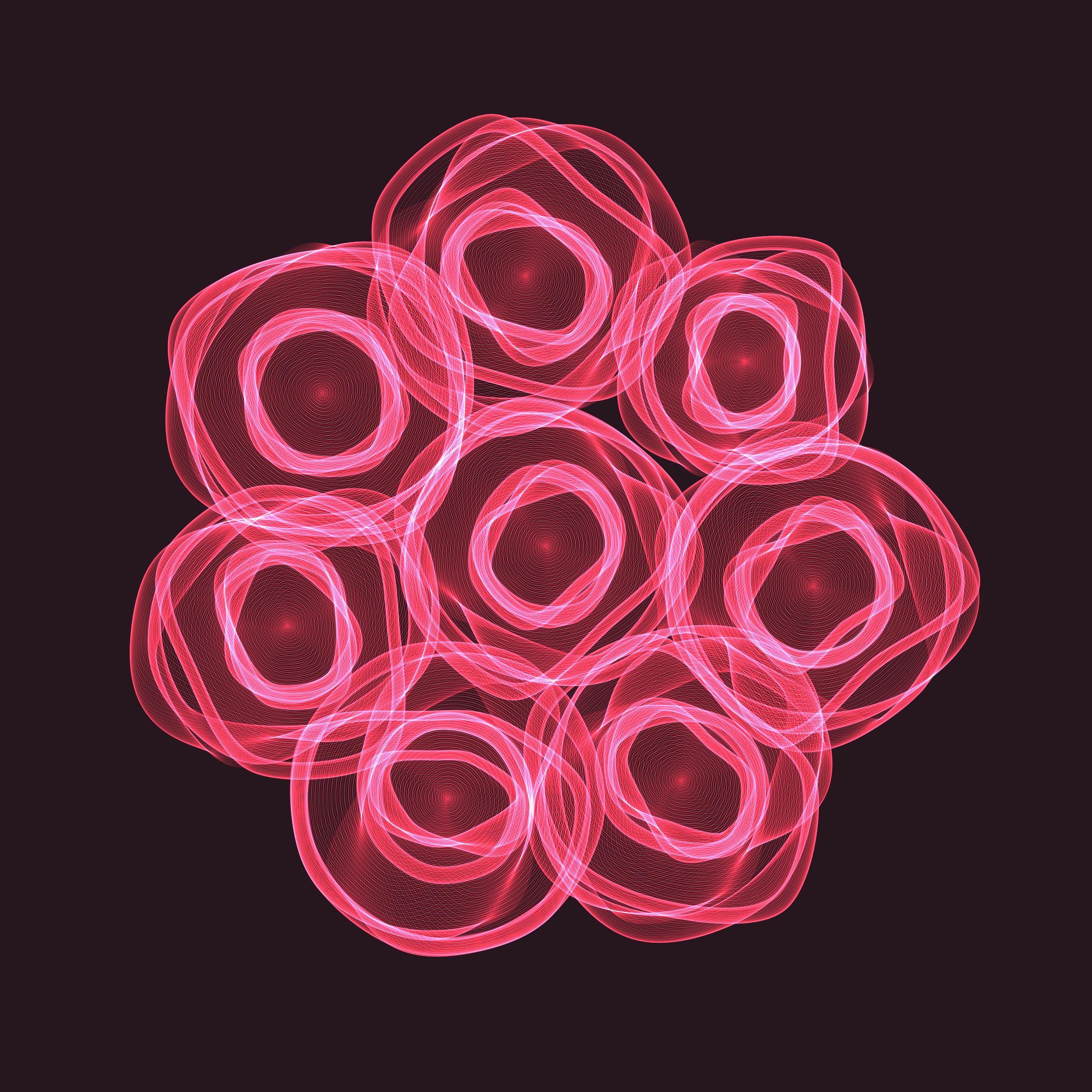 Art Blocks - Art Blocks v2 - Flowers #4748 - NFT # 116004748