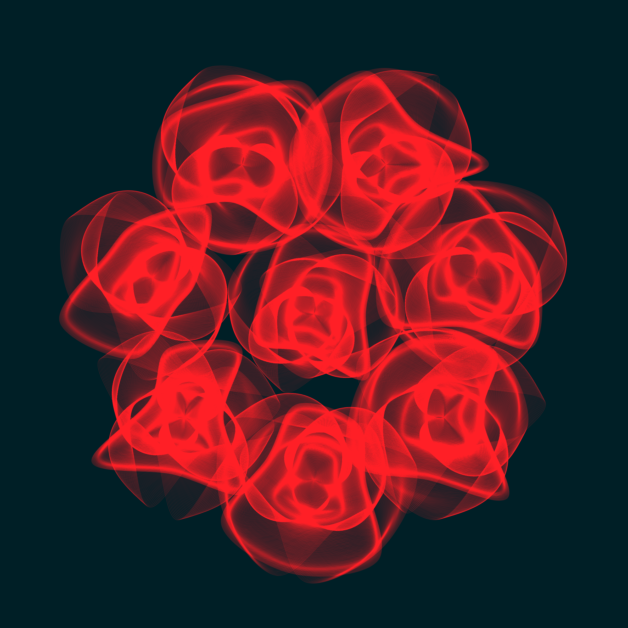 Art Blocks - Art Blocks v2 - Flowers #4753 - NFT # 116004753