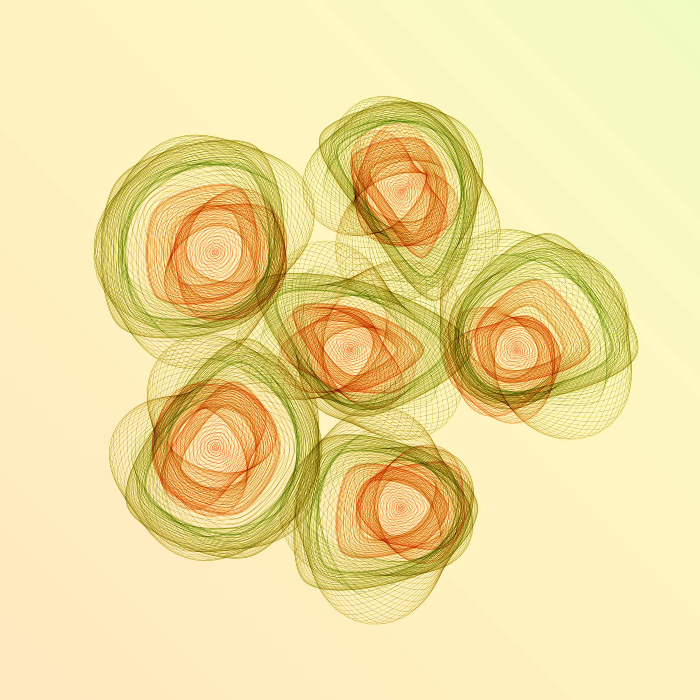 Art Blocks - Art Blocks v2 - Flowers #4754 - NFT # 116004754