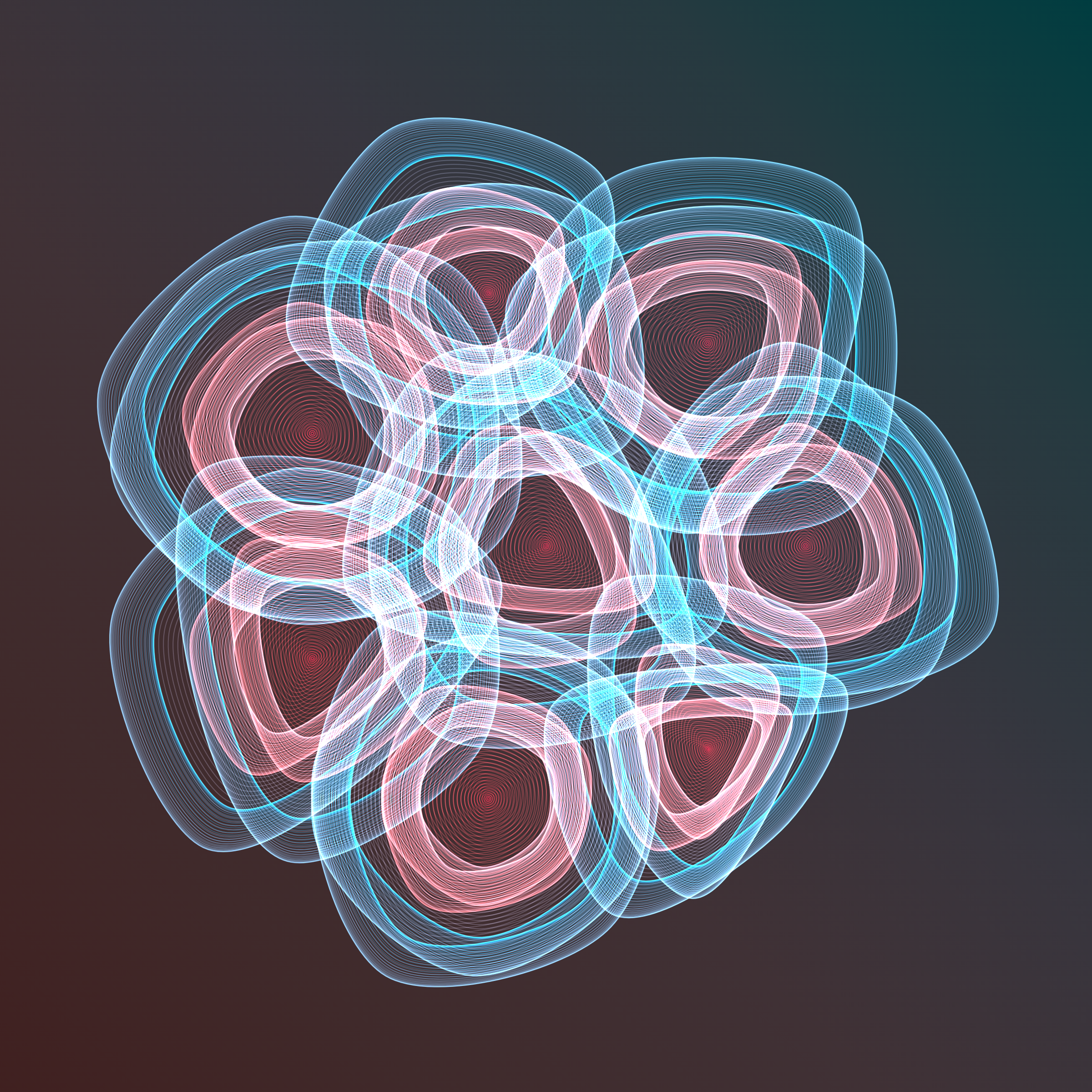 Art Blocks - Art Blocks v2 - Flowers #4755 - NFT # 116004755