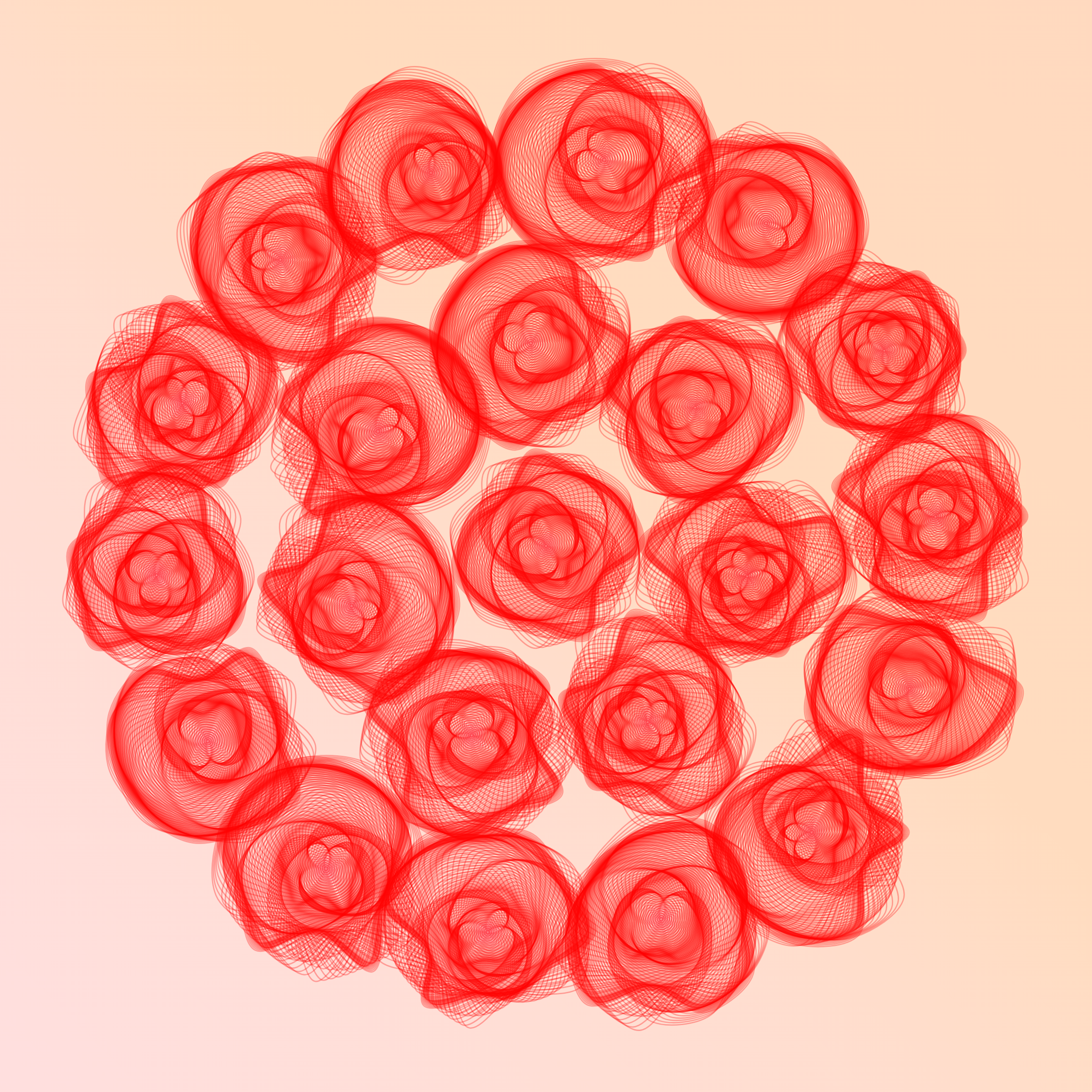 Art Blocks - Art Blocks v2 - Flowers #4758 - NFT # 116004758