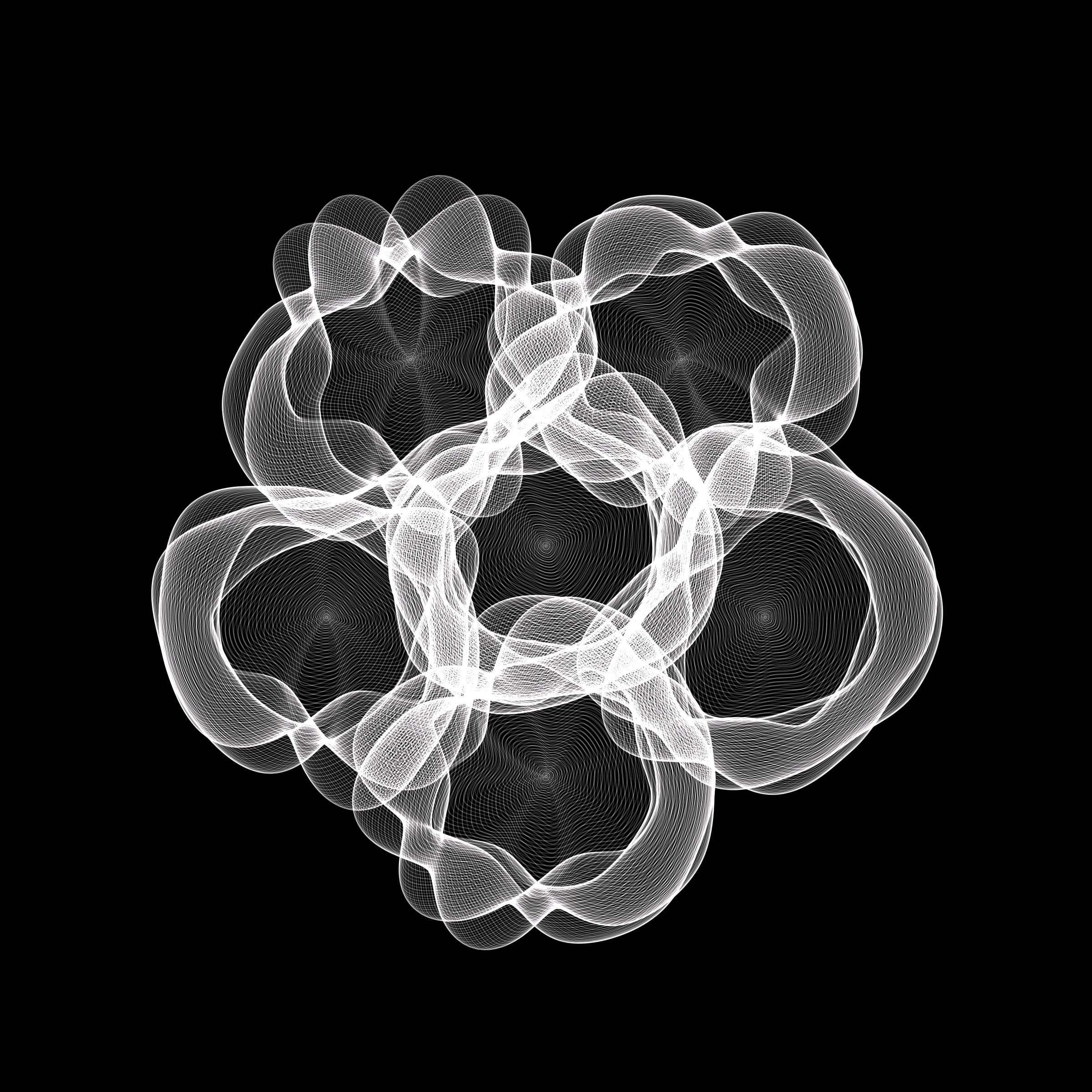 Art Blocks - Art Blocks v2 - Flowers #4768 - NFT # 116004768