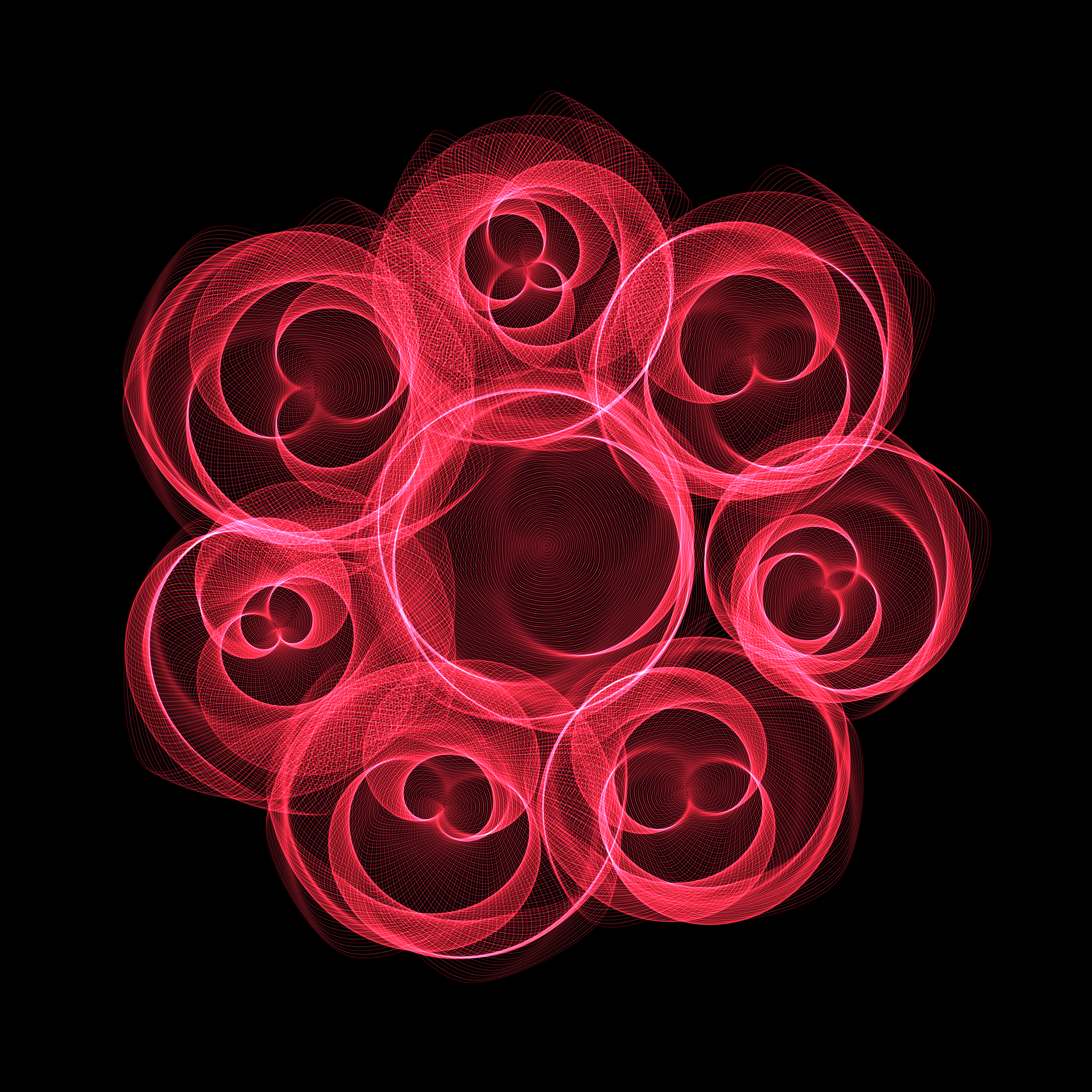 Art Blocks - Art Blocks v2 - Flowers #4772 - NFT # 116004772