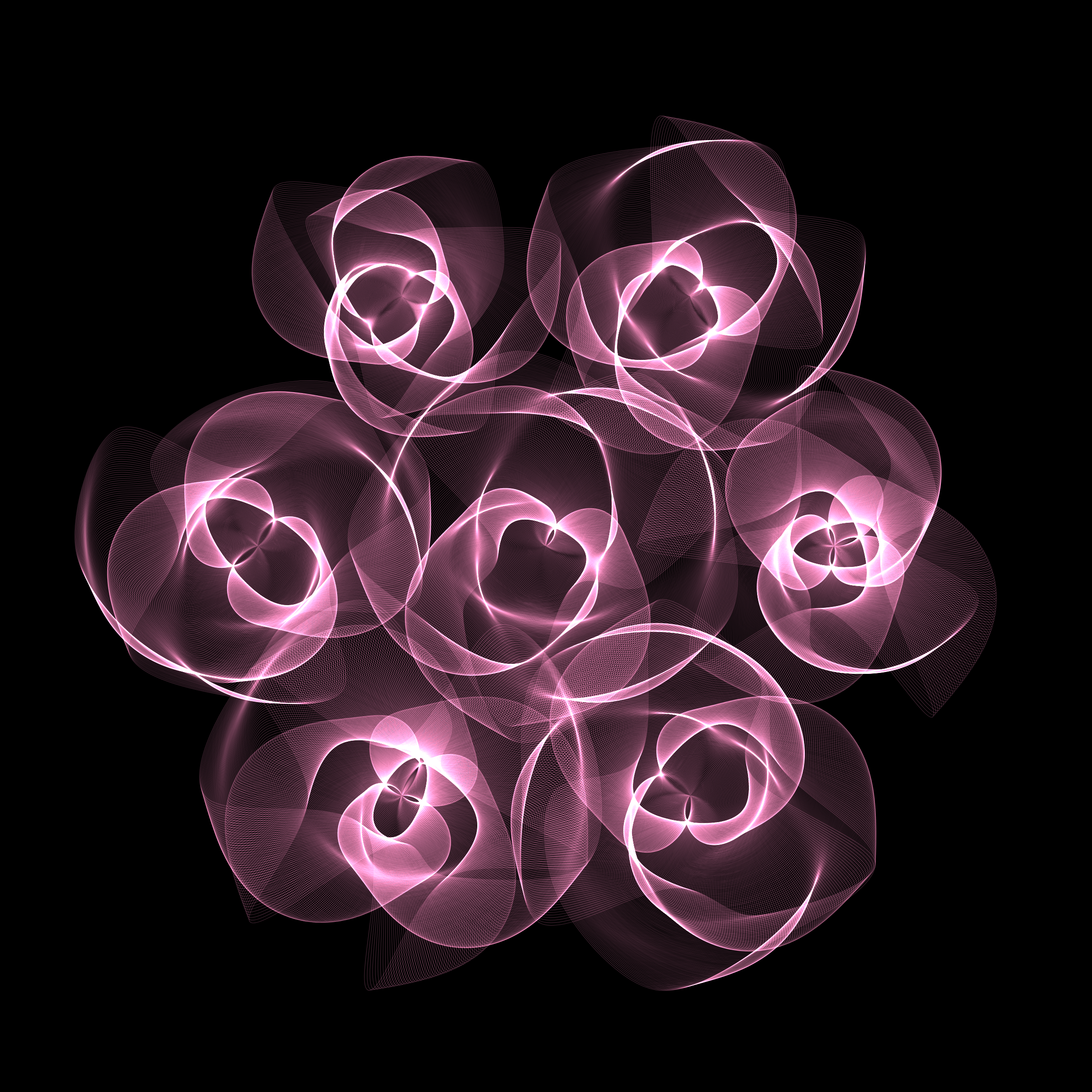 Art Blocks - Art Blocks v2 - Flowers #4776 - NFT # 116004776