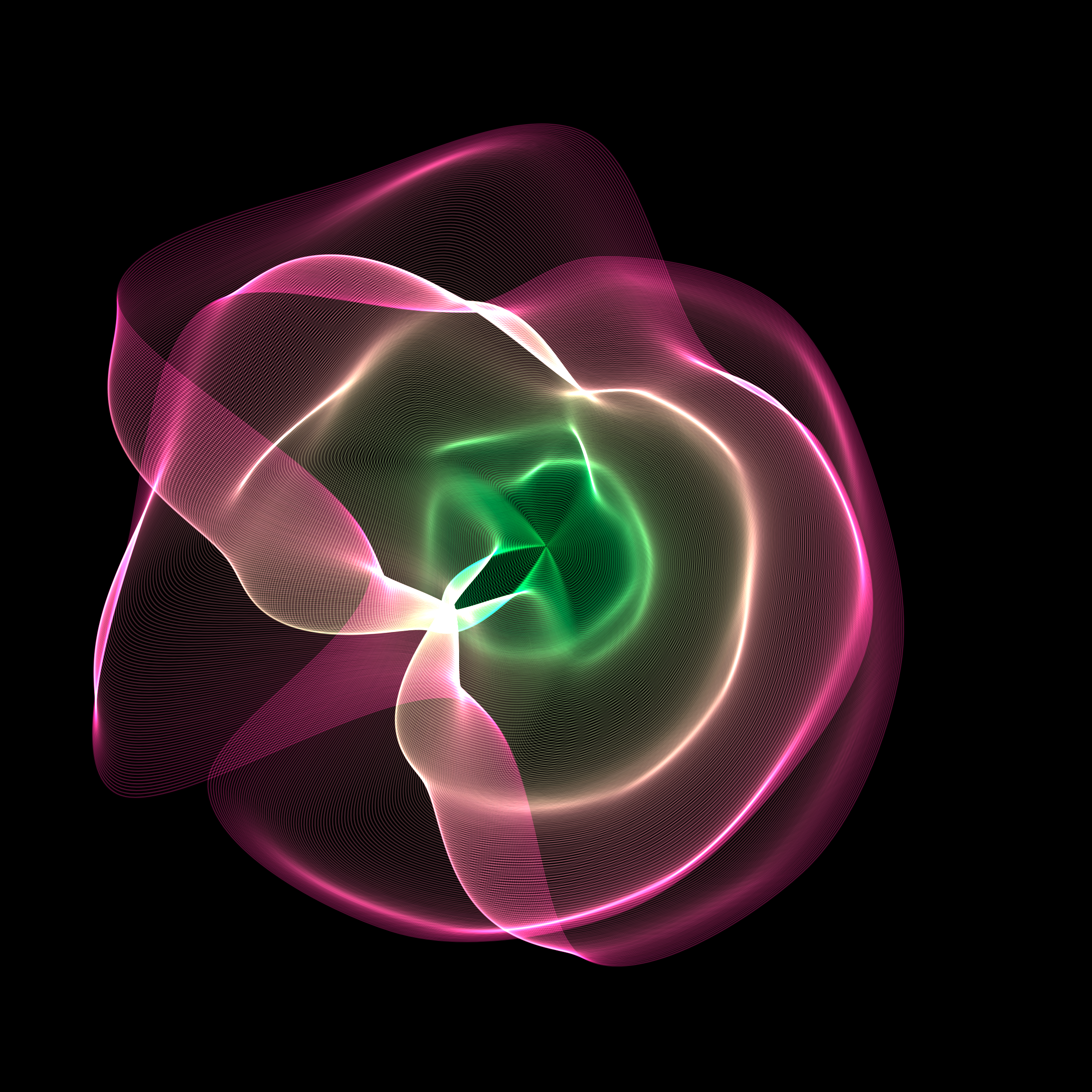 Art Blocks - Art Blocks v2 - Flowers #4778 - NFT # 116004778