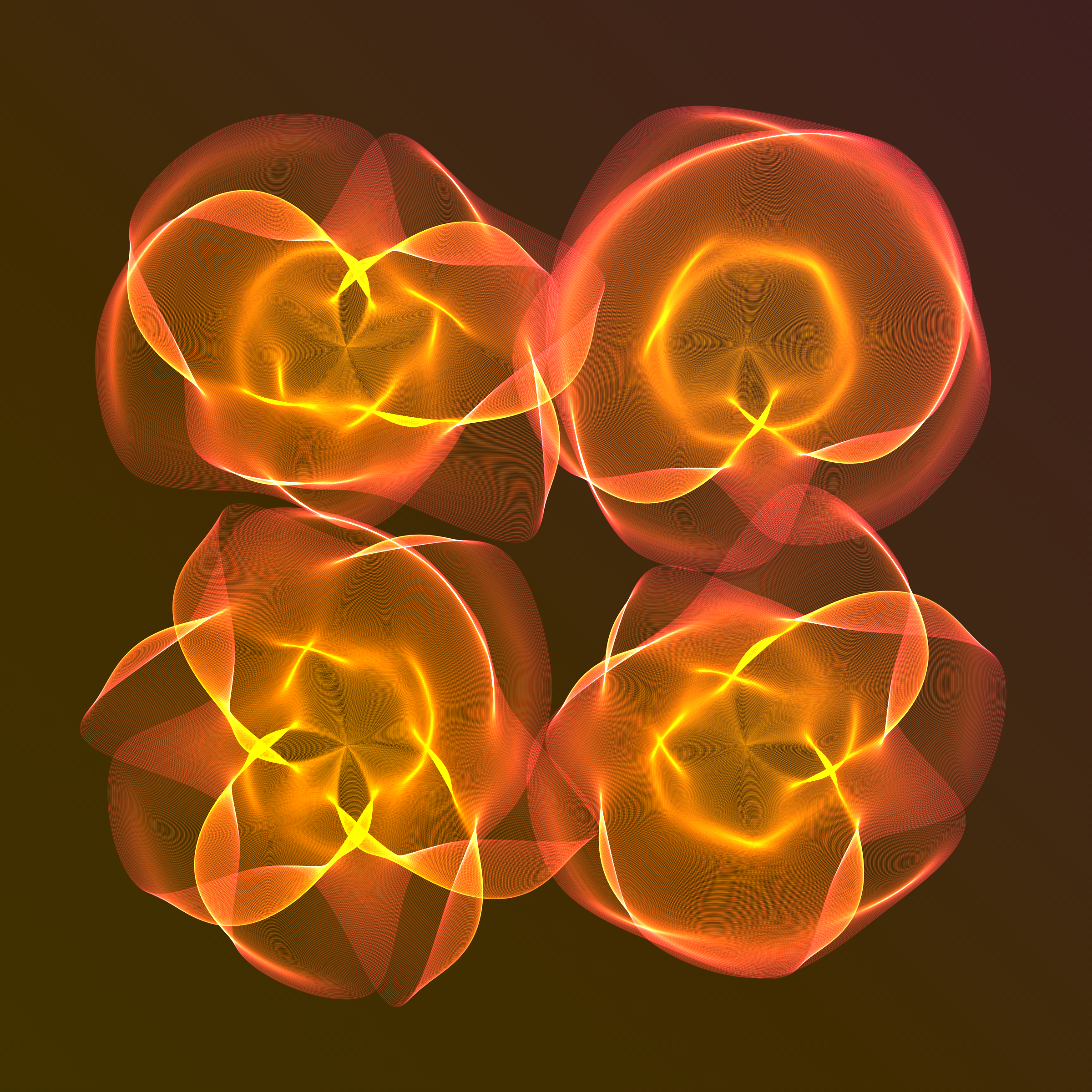 Art Blocks - Art Blocks v2 - Flowers #4783 - NFT # 116004783