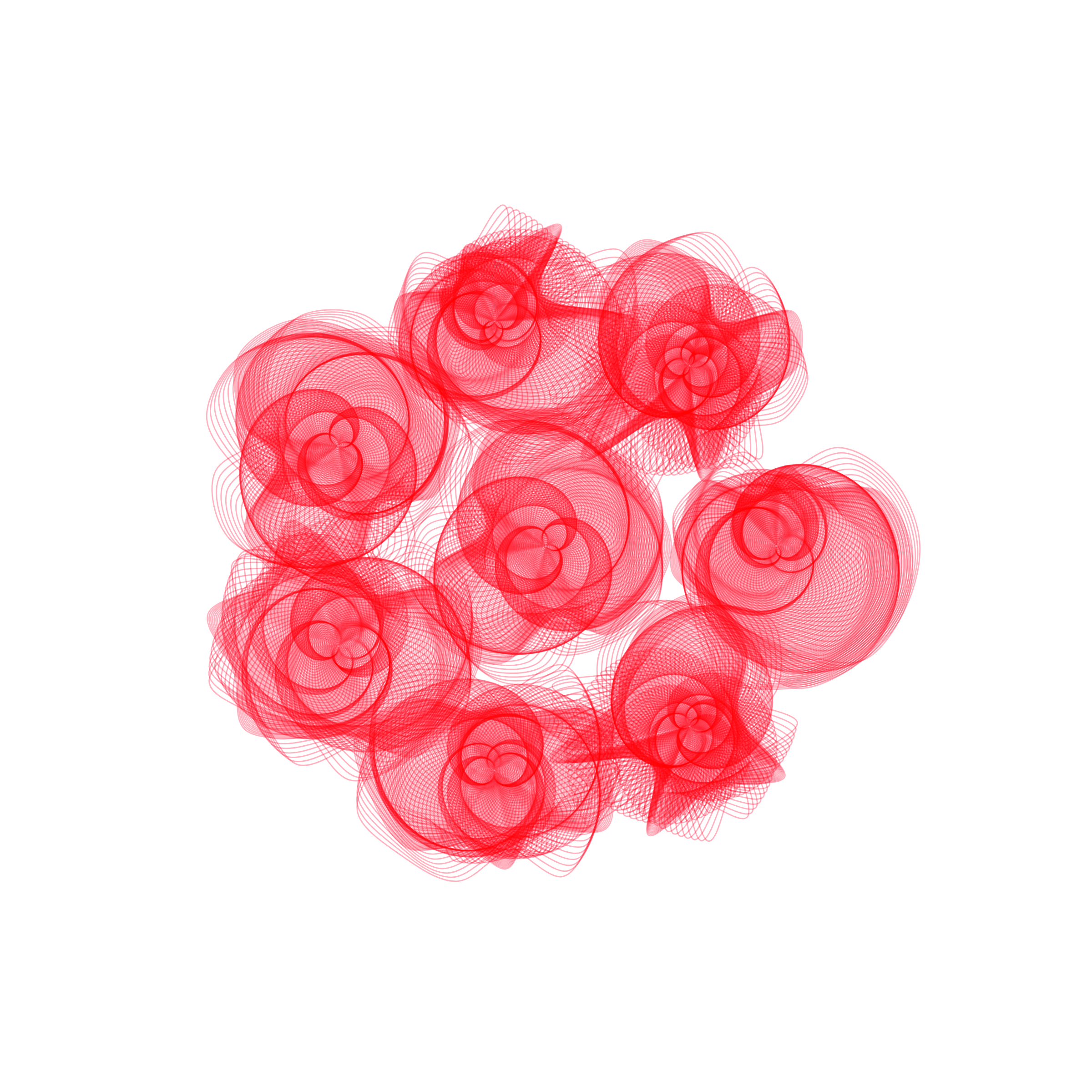 Art Blocks - Art Blocks v2 - Flowers #4784 - NFT # 116004784