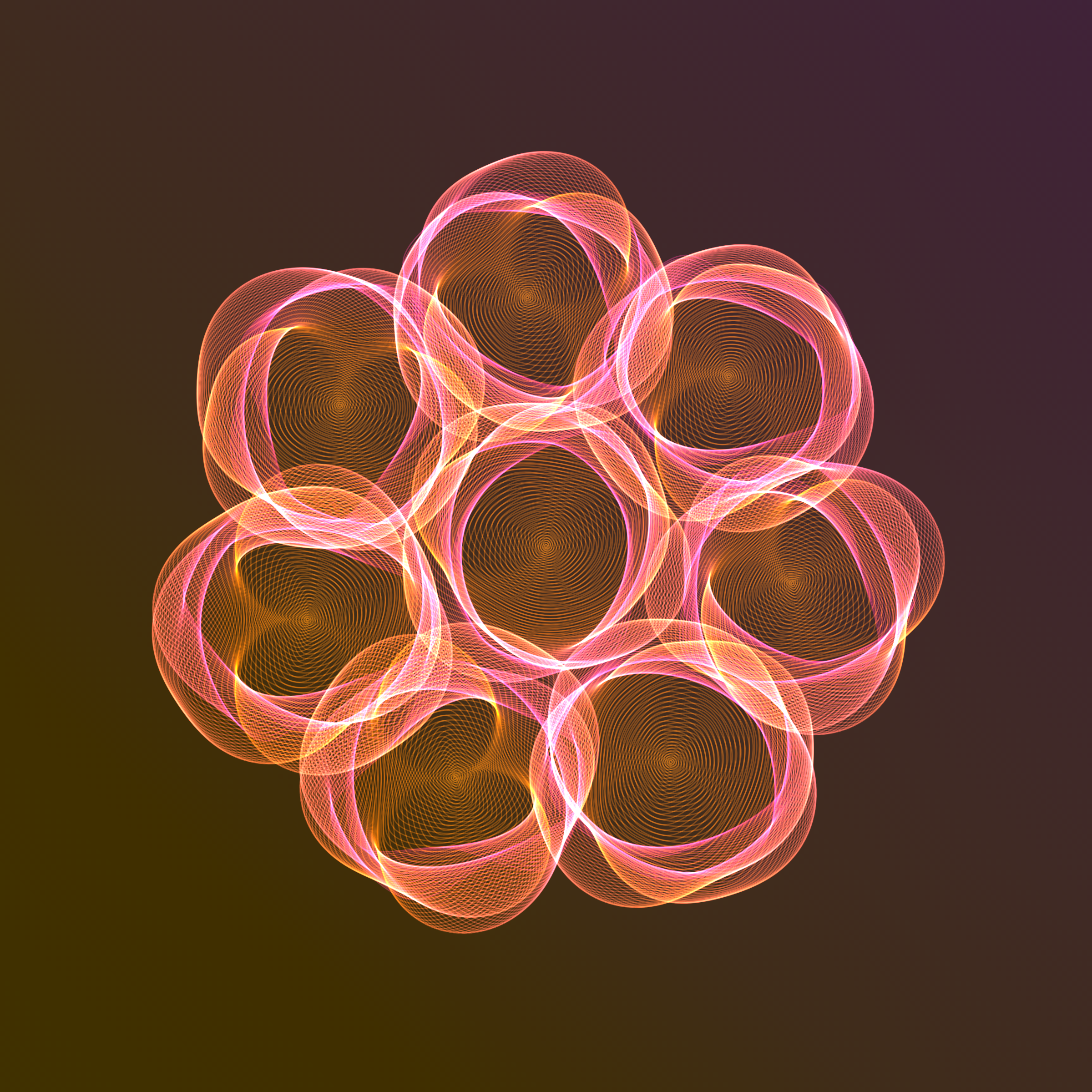 Art Blocks - Art Blocks v2 - Flowers #4785 - NFT # 116004785