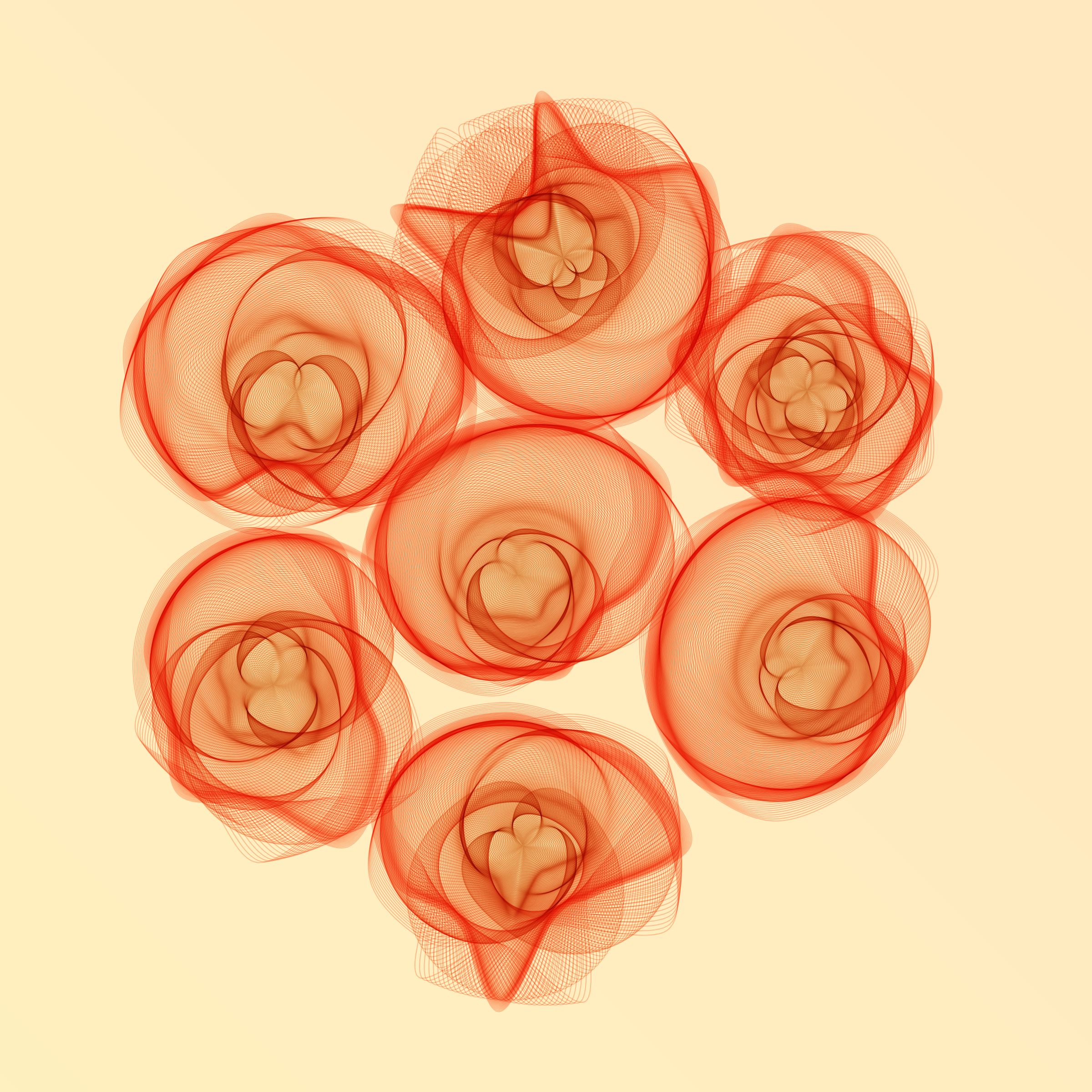 Art Blocks - Art Blocks v2 - Flowers #4791 - NFT # 116004791