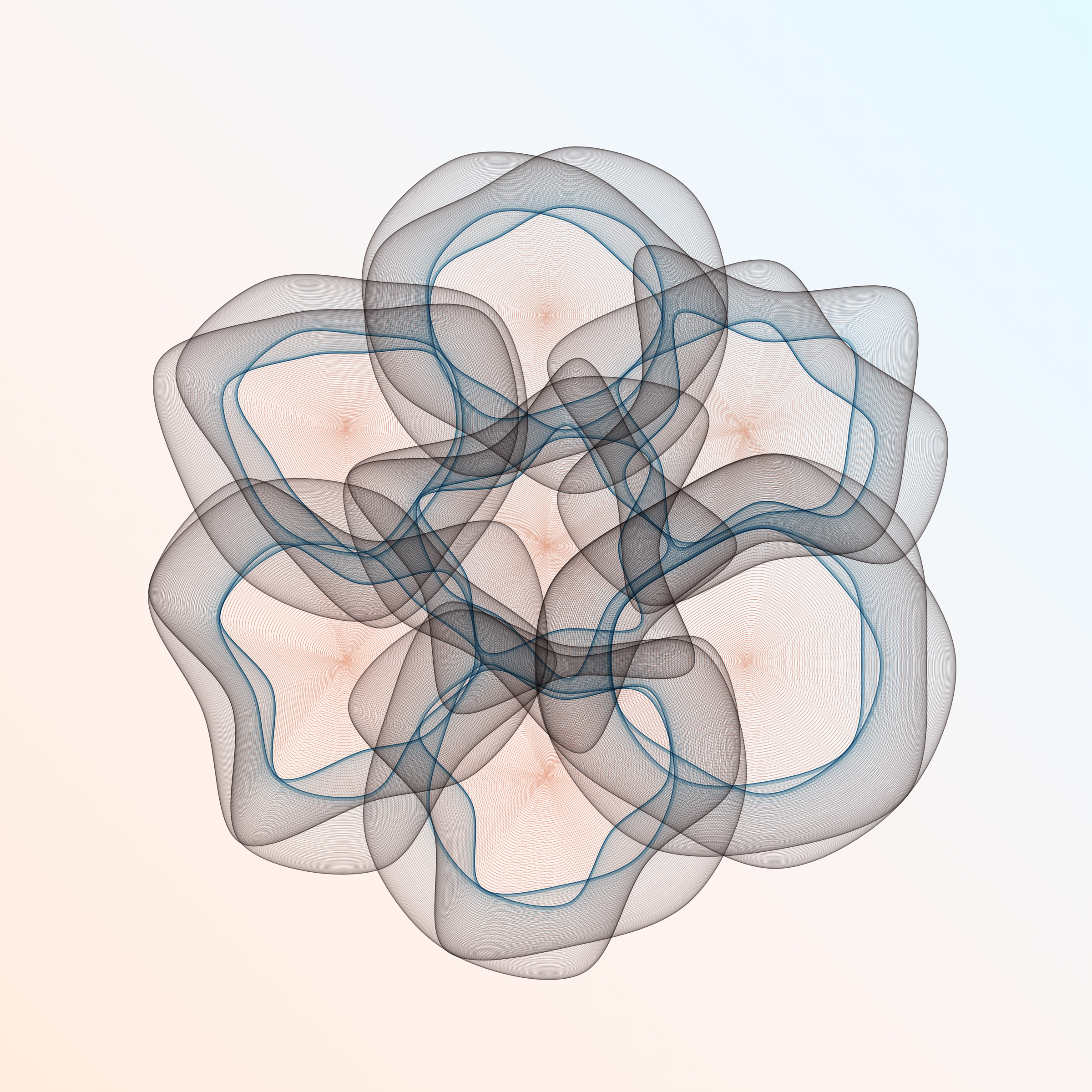 Art Blocks - Art Blocks v2 - Flowers #4799 - NFT # 116004799