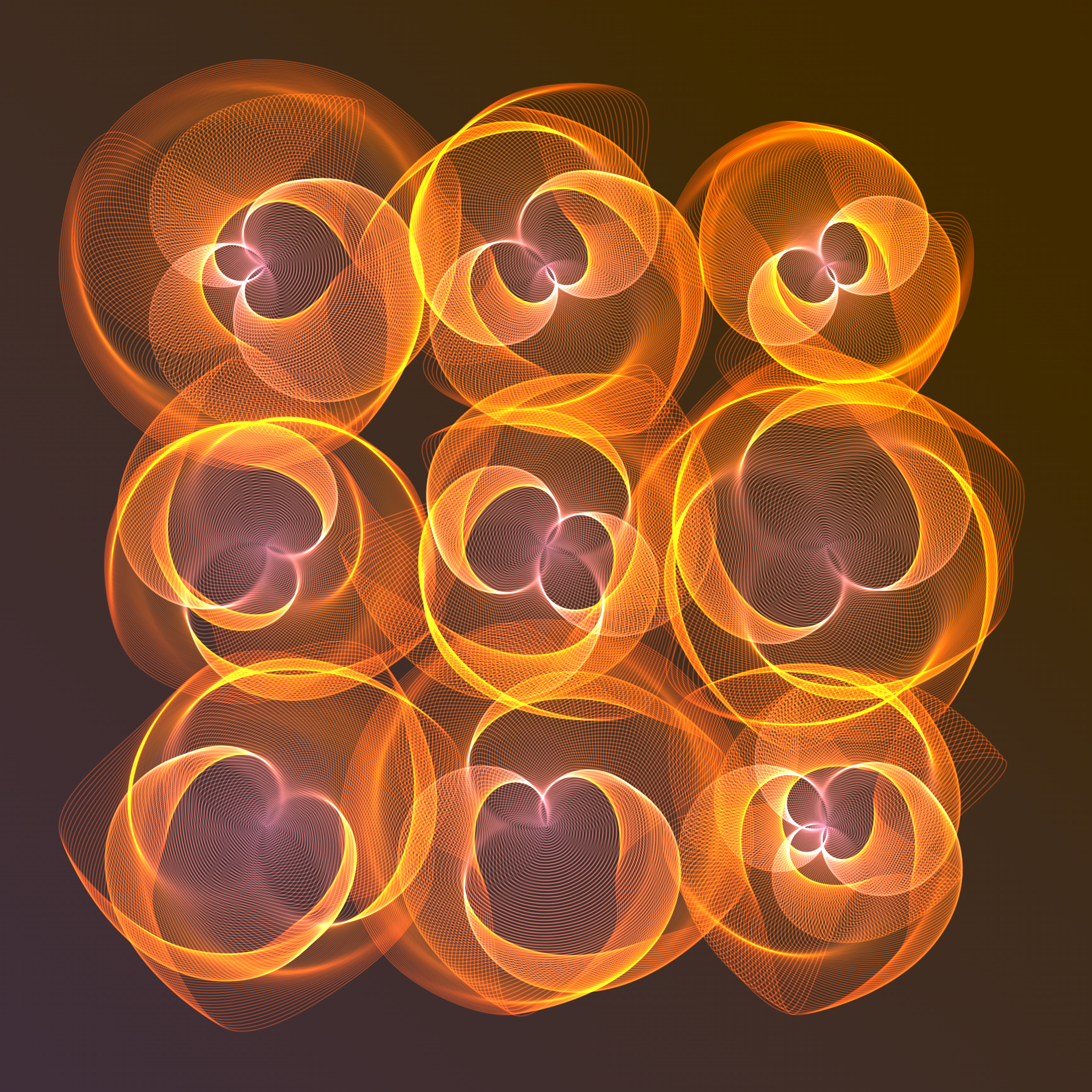 Art Blocks - Art Blocks v2 - Flowers #4801 - NFT # 116004801