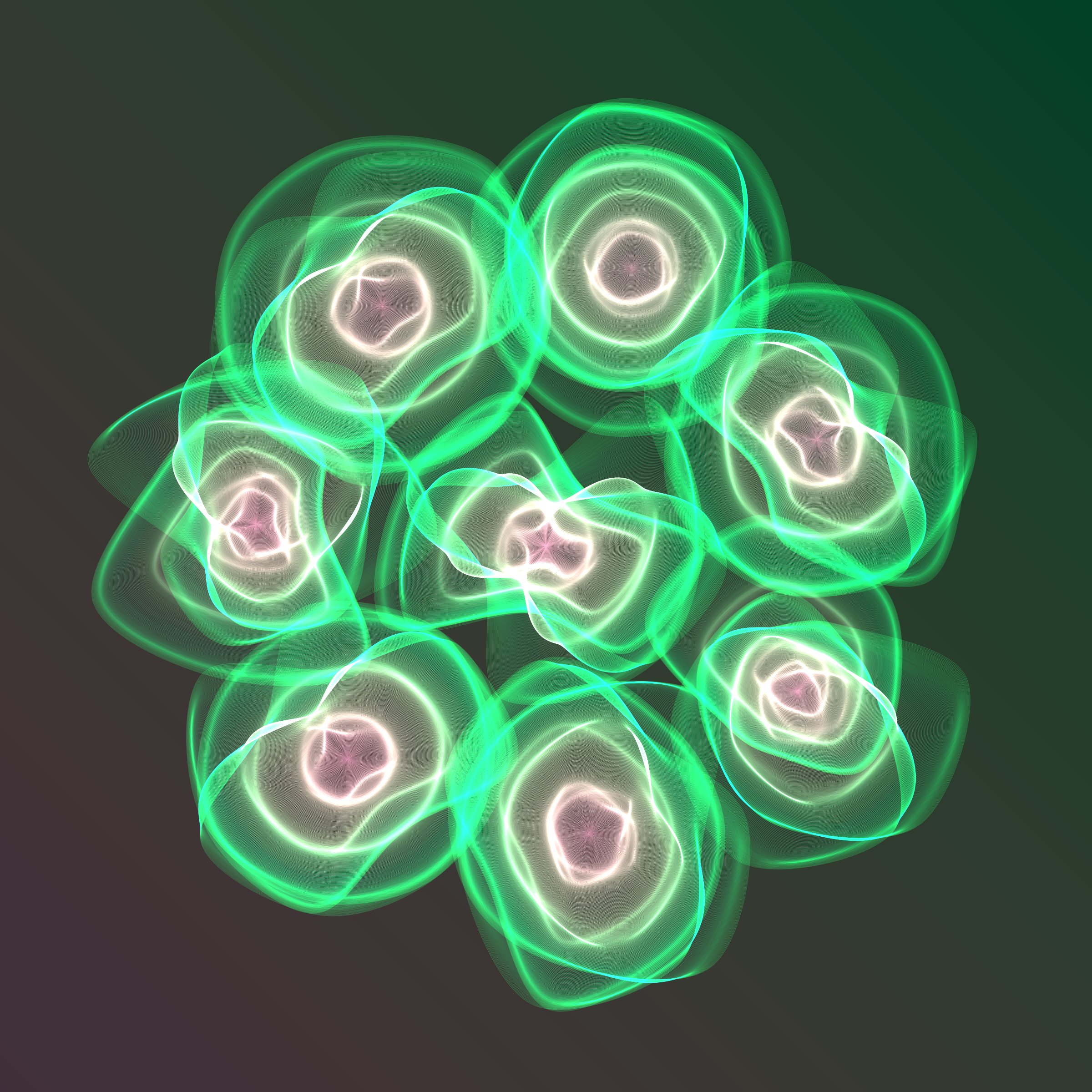 Art Blocks - Art Blocks v2 - Flowers #4811 - NFT # 116004811