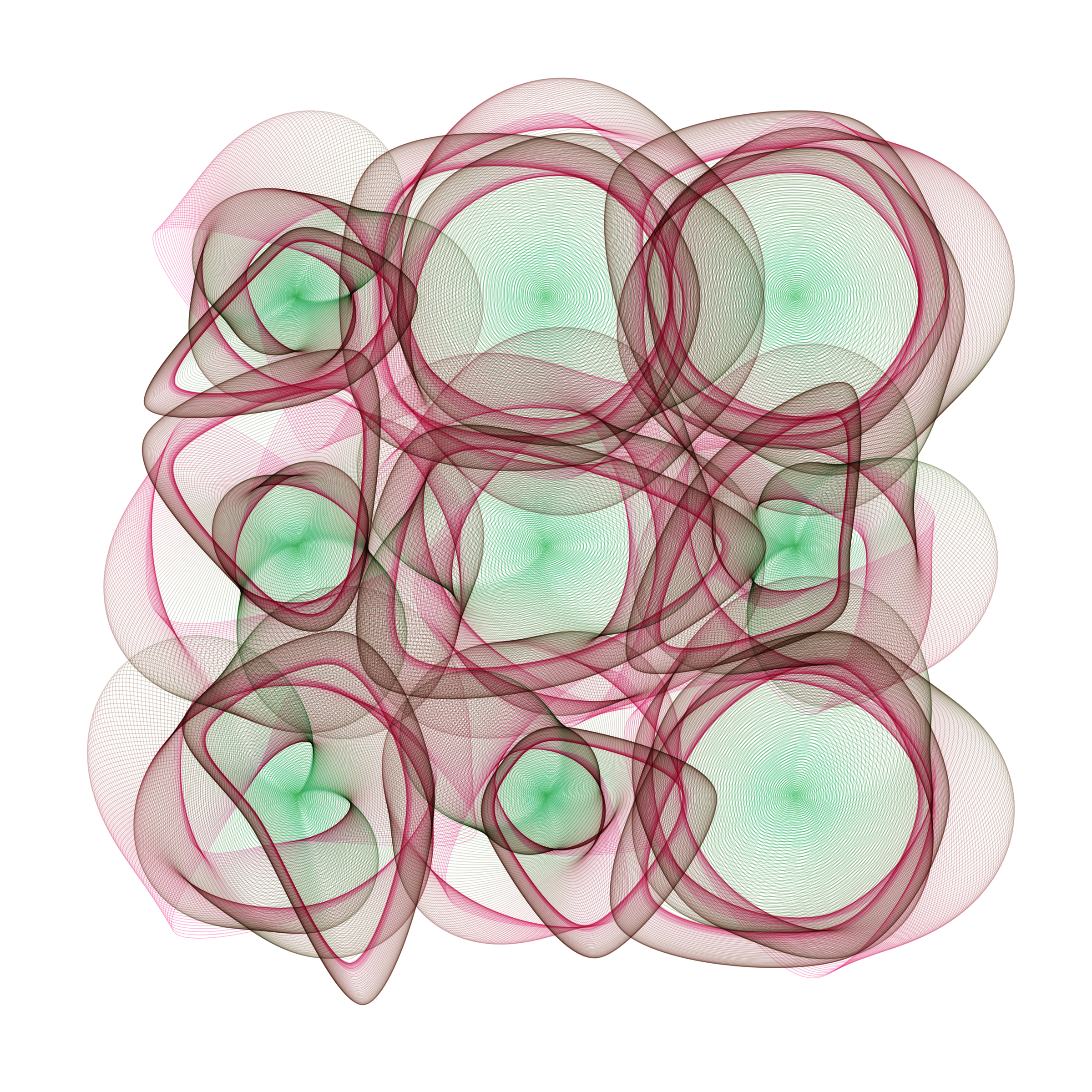 Art Blocks - Art Blocks v2 - Flowers #4814 - NFT # 116004814