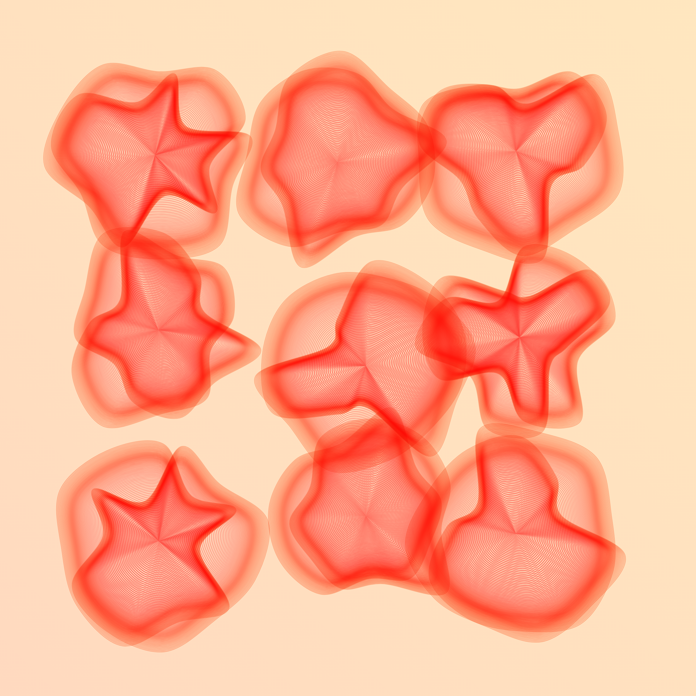 Art Blocks - Art Blocks v2 - Flowers #4819 - NFT # 116004819