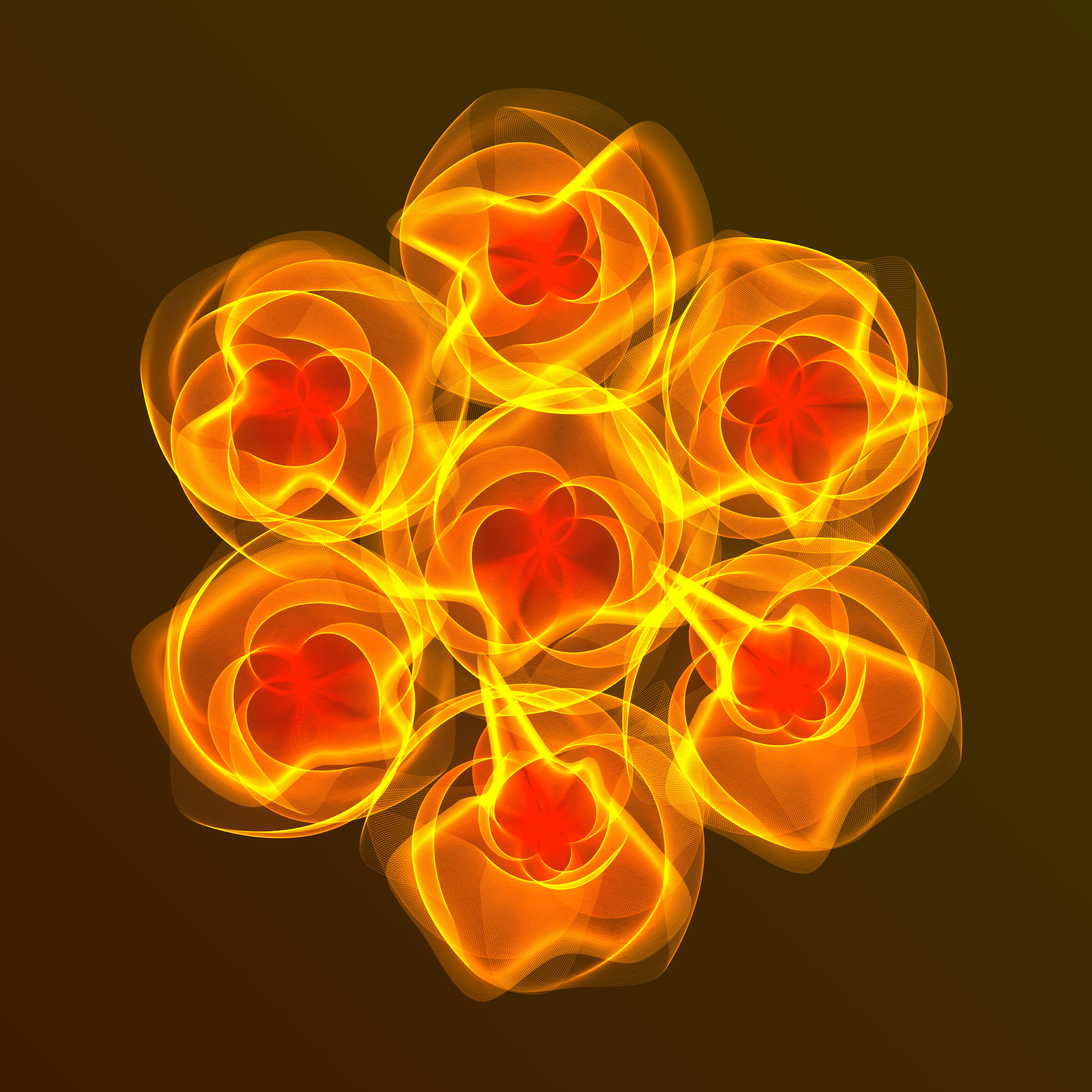 Art Blocks - Art Blocks v2 - Flowers #4822 - NFT # 116004822