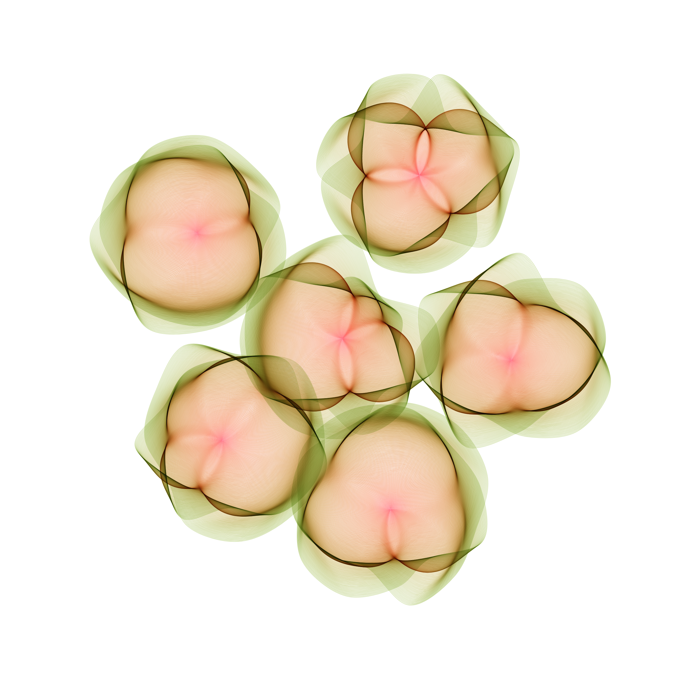 Art Blocks - Art Blocks v2 - Flowers #4825 - NFT # 116004825