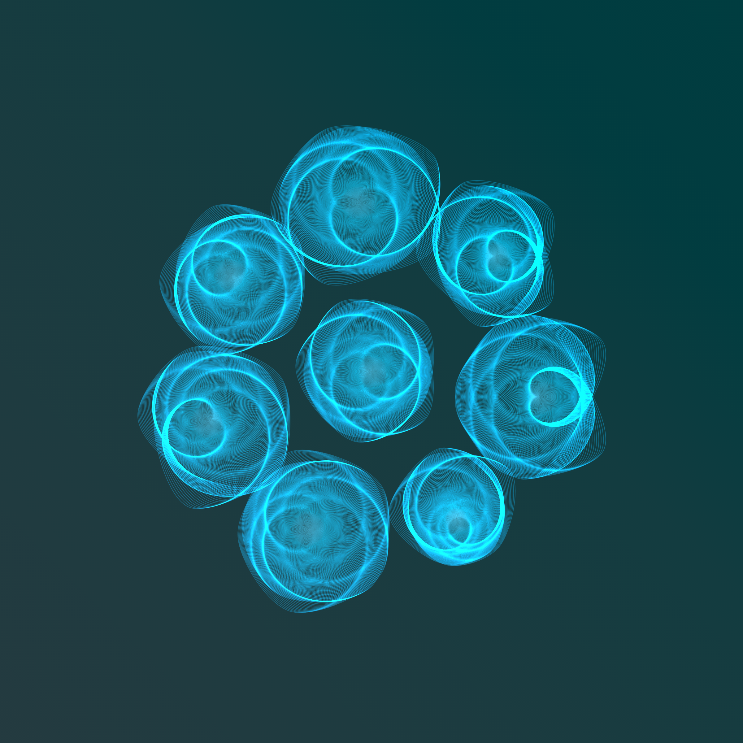 Art Blocks - Art Blocks v2 - Flowers #4826 - NFT # 116004826