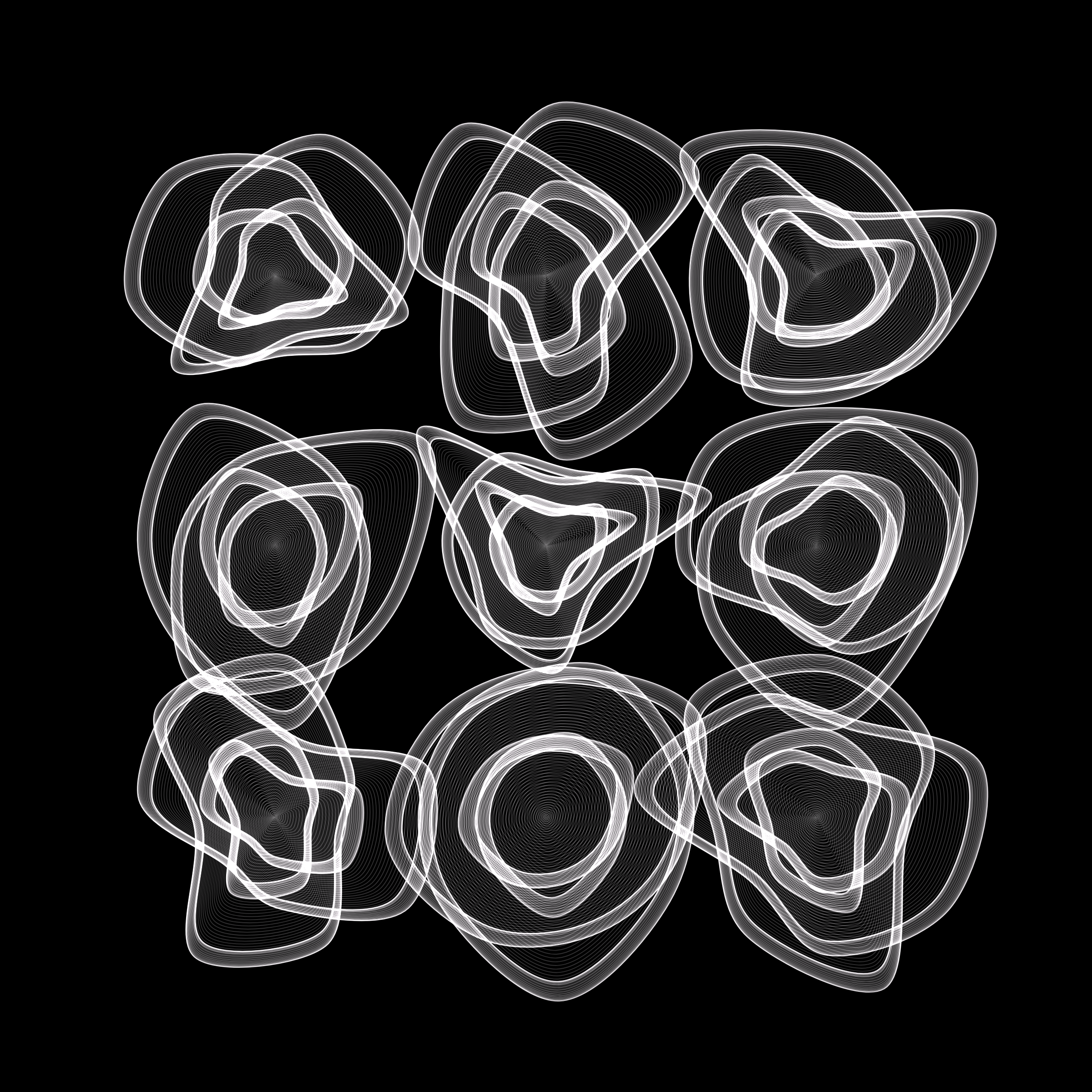 Art Blocks - Art Blocks v2 - Flowers #4834 - NFT # 116004834