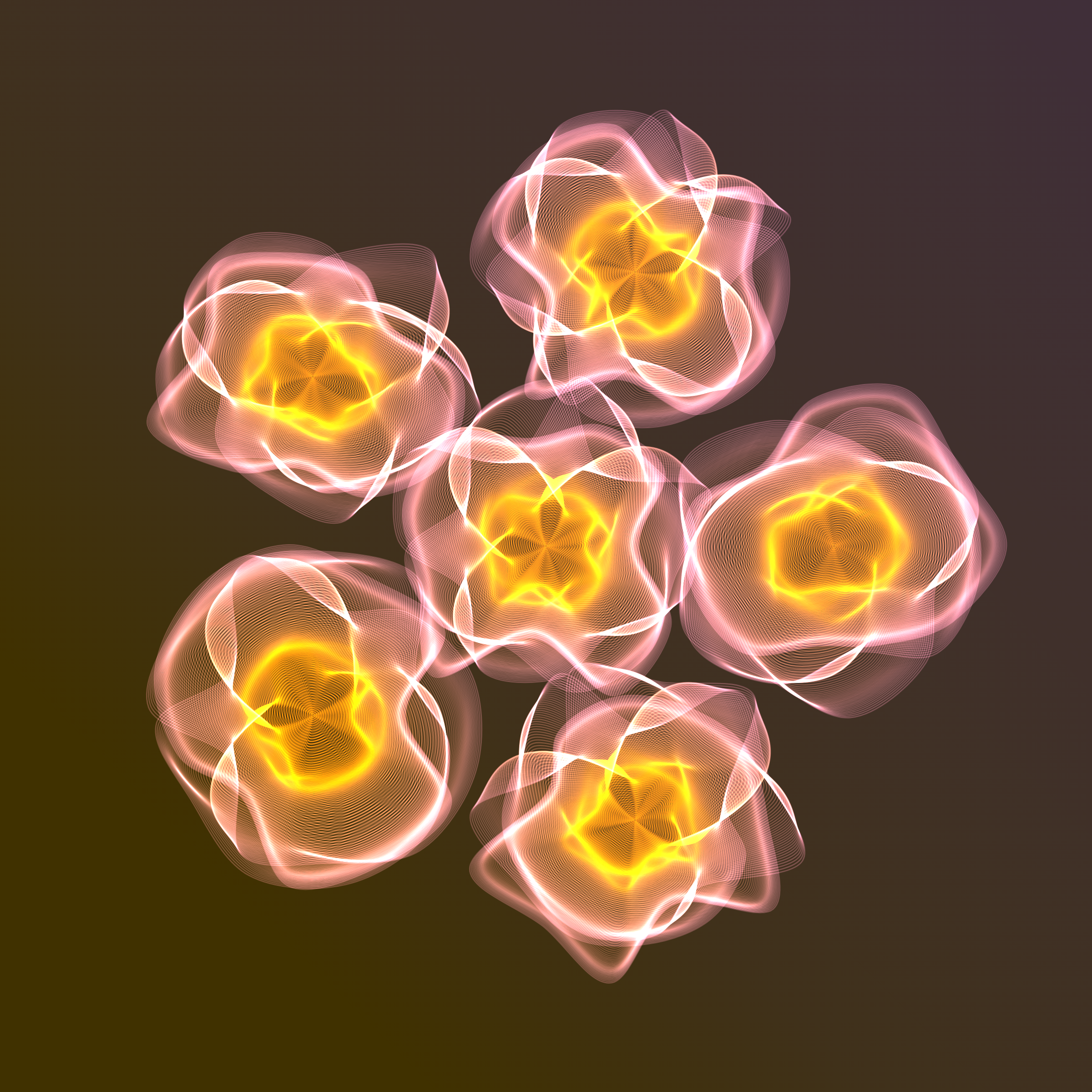 Art Blocks - Art Blocks v2 - Flowers #4835 - NFT # 116004835