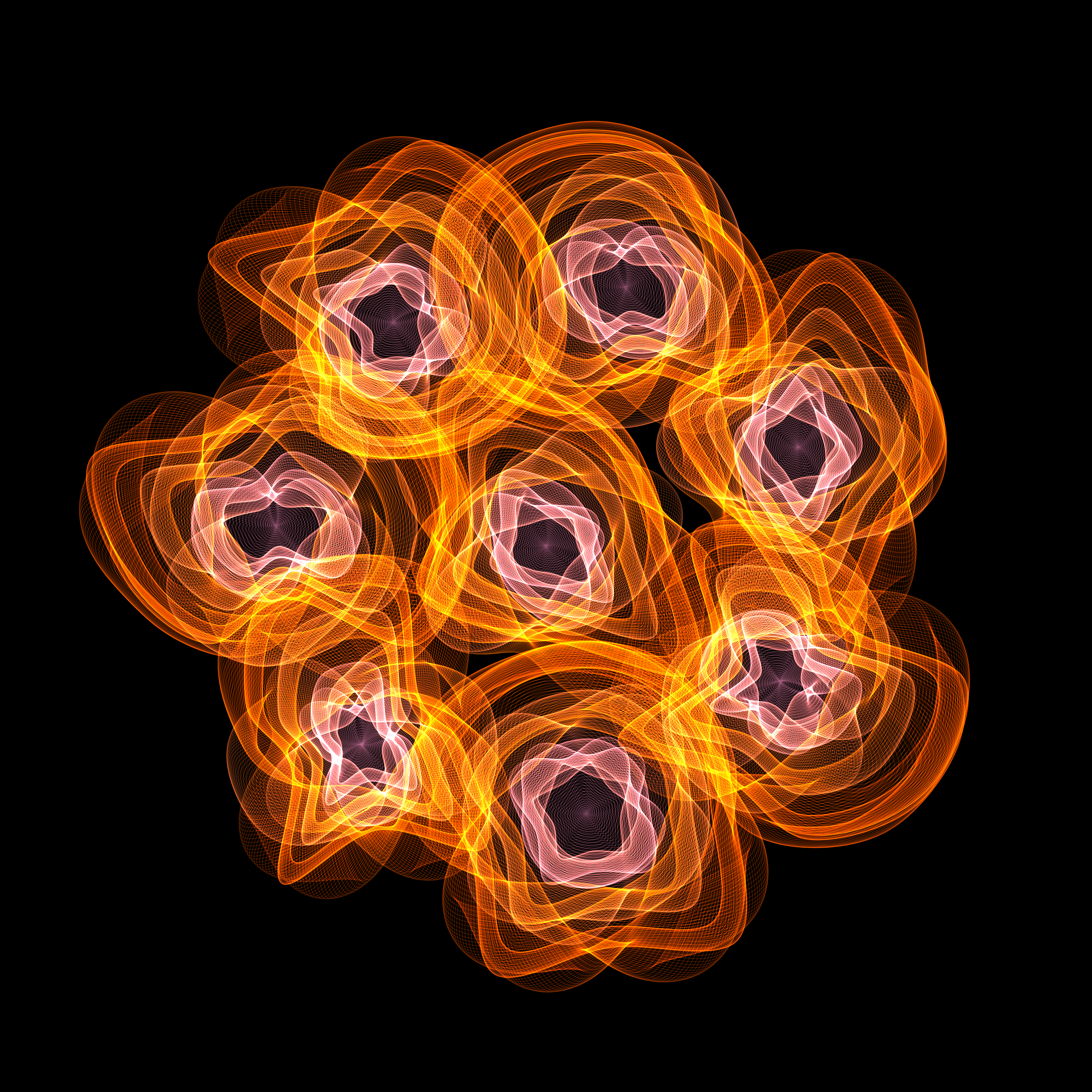 Art Blocks - Art Blocks v2 - Flowers #4836 - NFT # 116004836