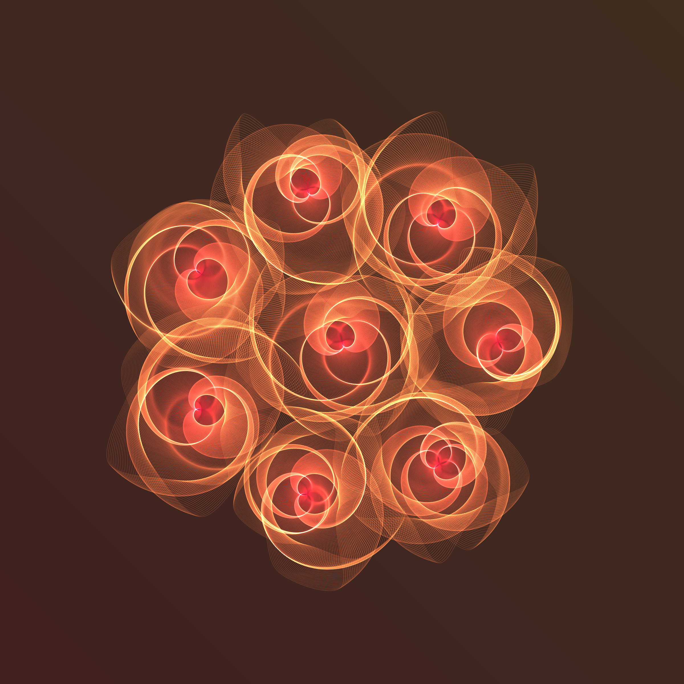 Art Blocks - Art Blocks v2 - Flowers #4841 - NFT # 116004841