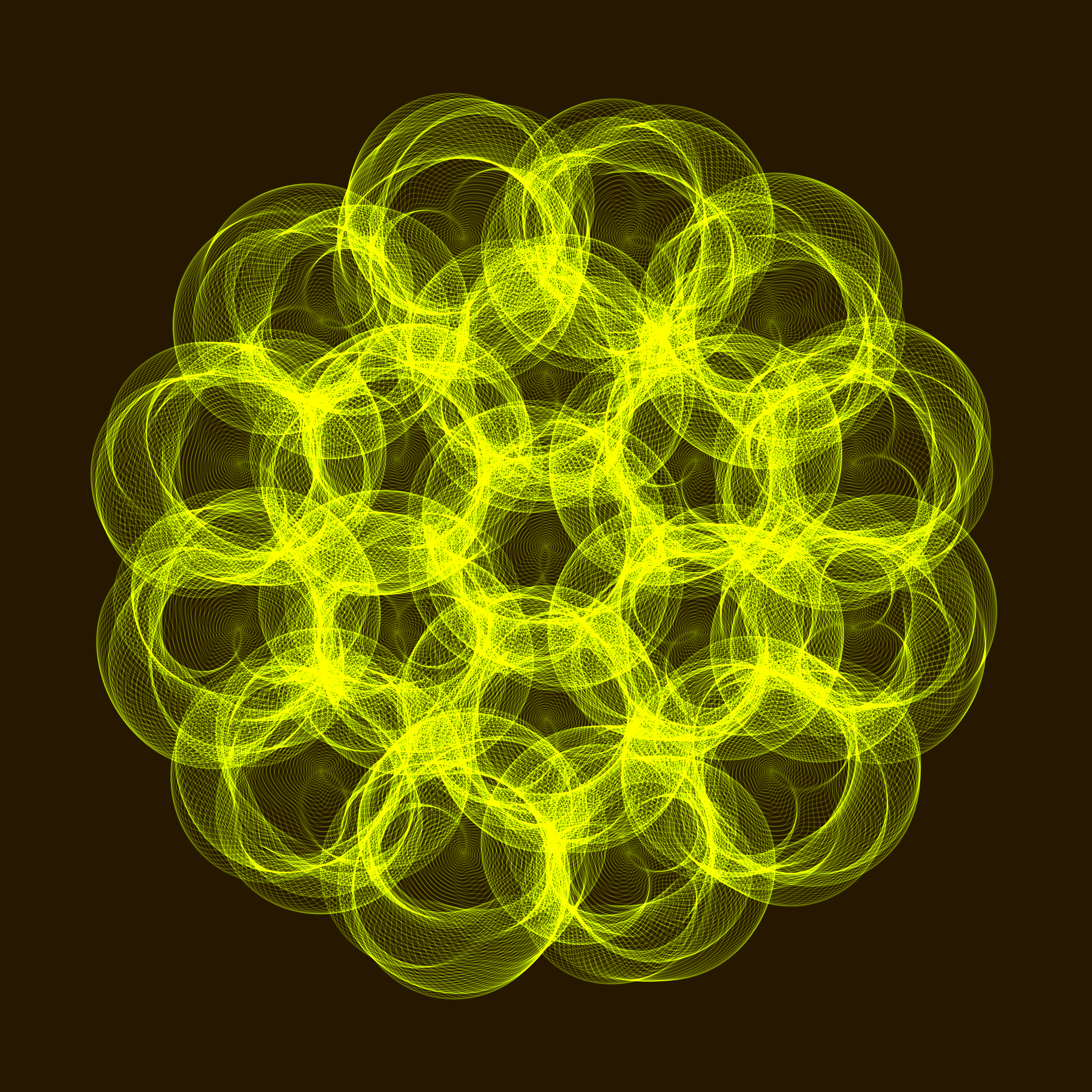 Art Blocks - Art Blocks v2 - Flowers #4842 - NFT # 116004842