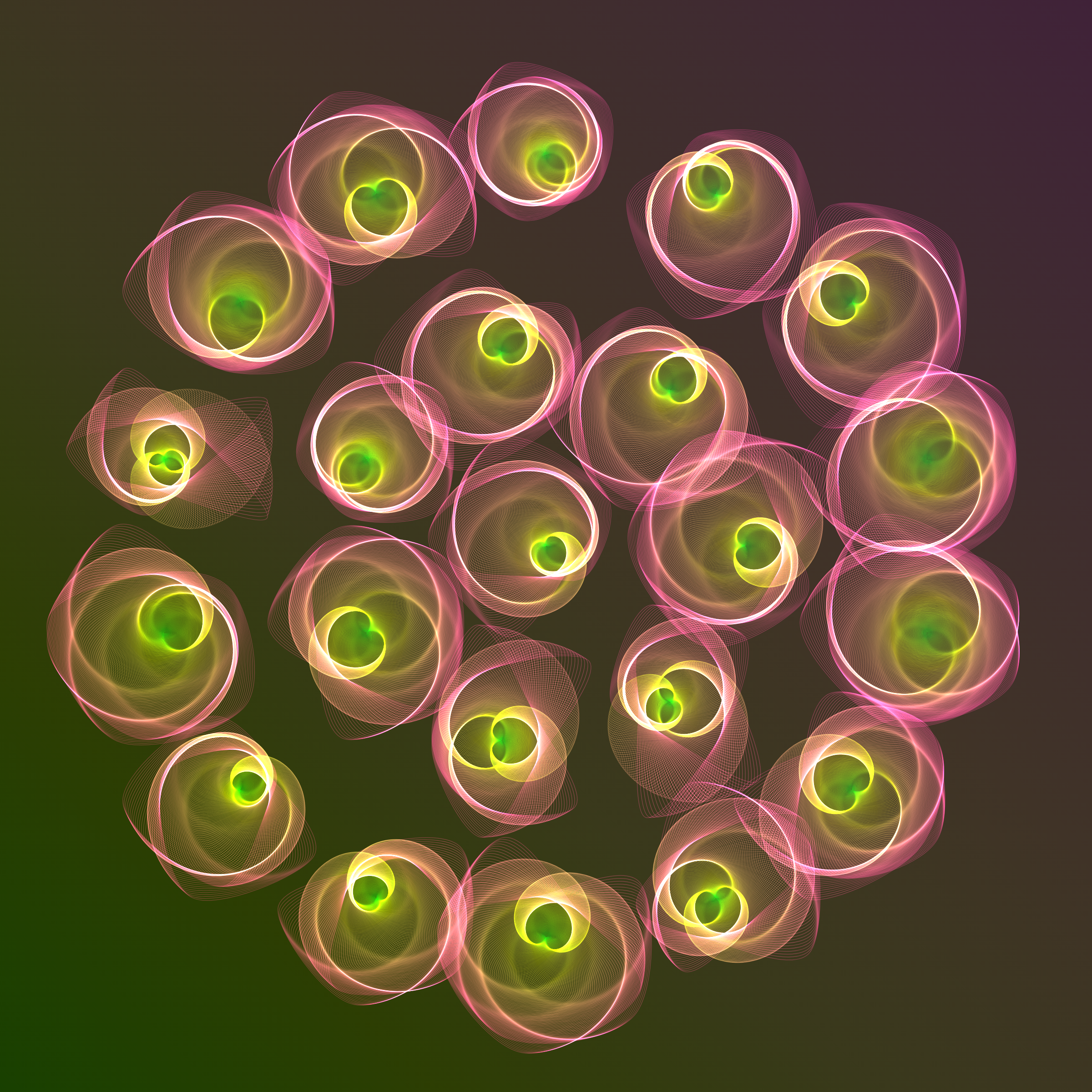 Art Blocks - Art Blocks v2 - Flowers #4847 - NFT # 116004847