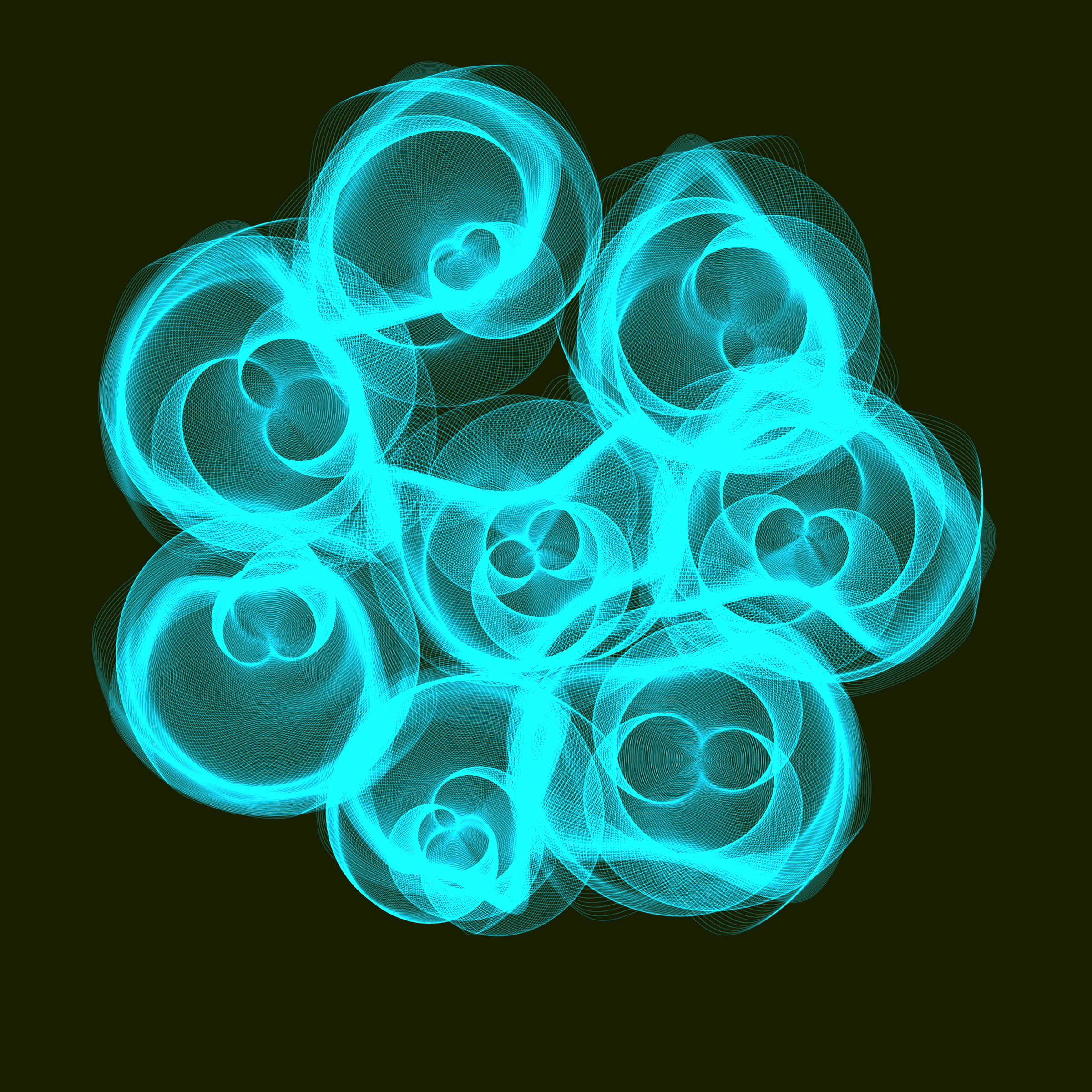 Art Blocks - Art Blocks v2 - Flowers #4848 - NFT # 116004848