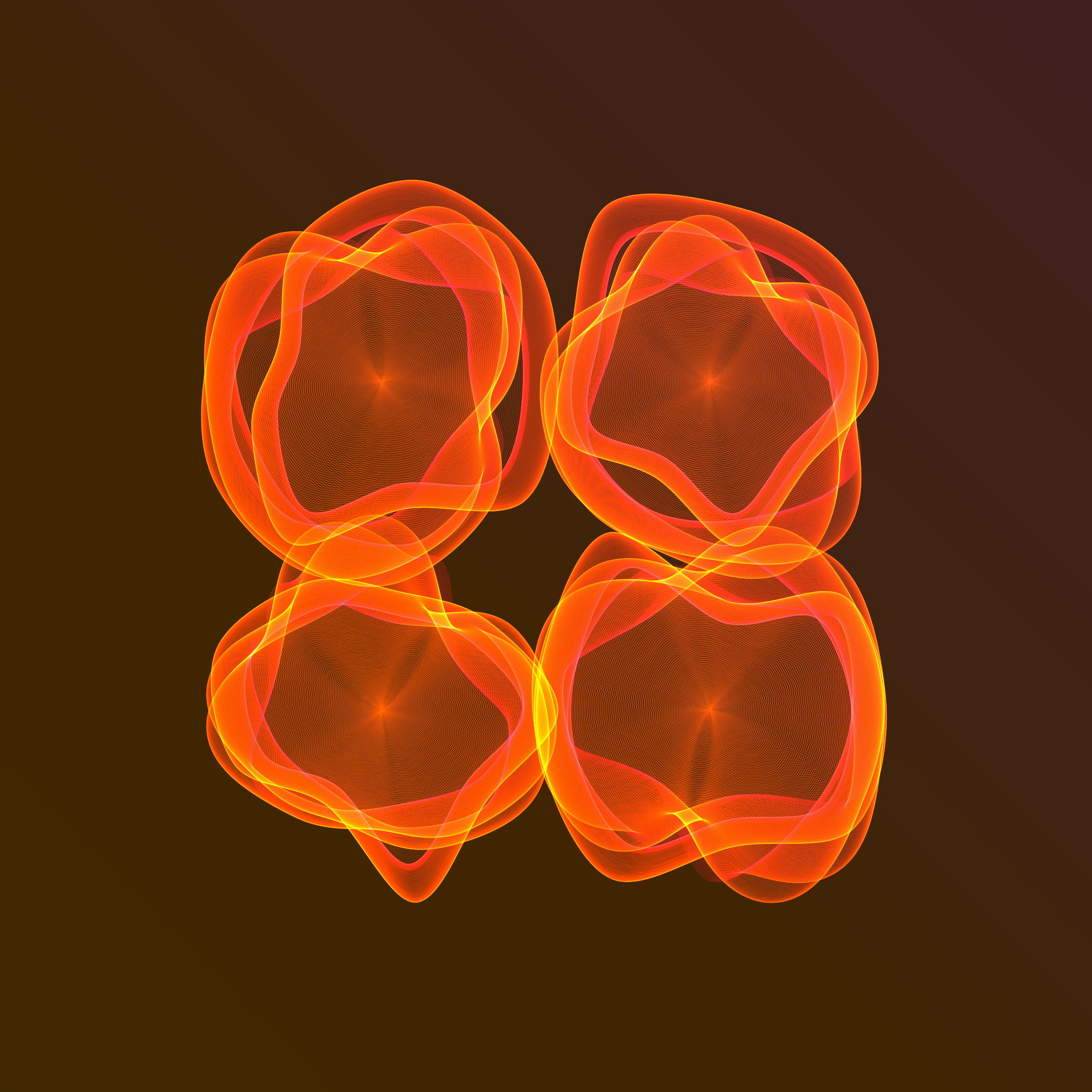 Art Blocks - Art Blocks v2 - Flowers #4853 - NFT # 116004853