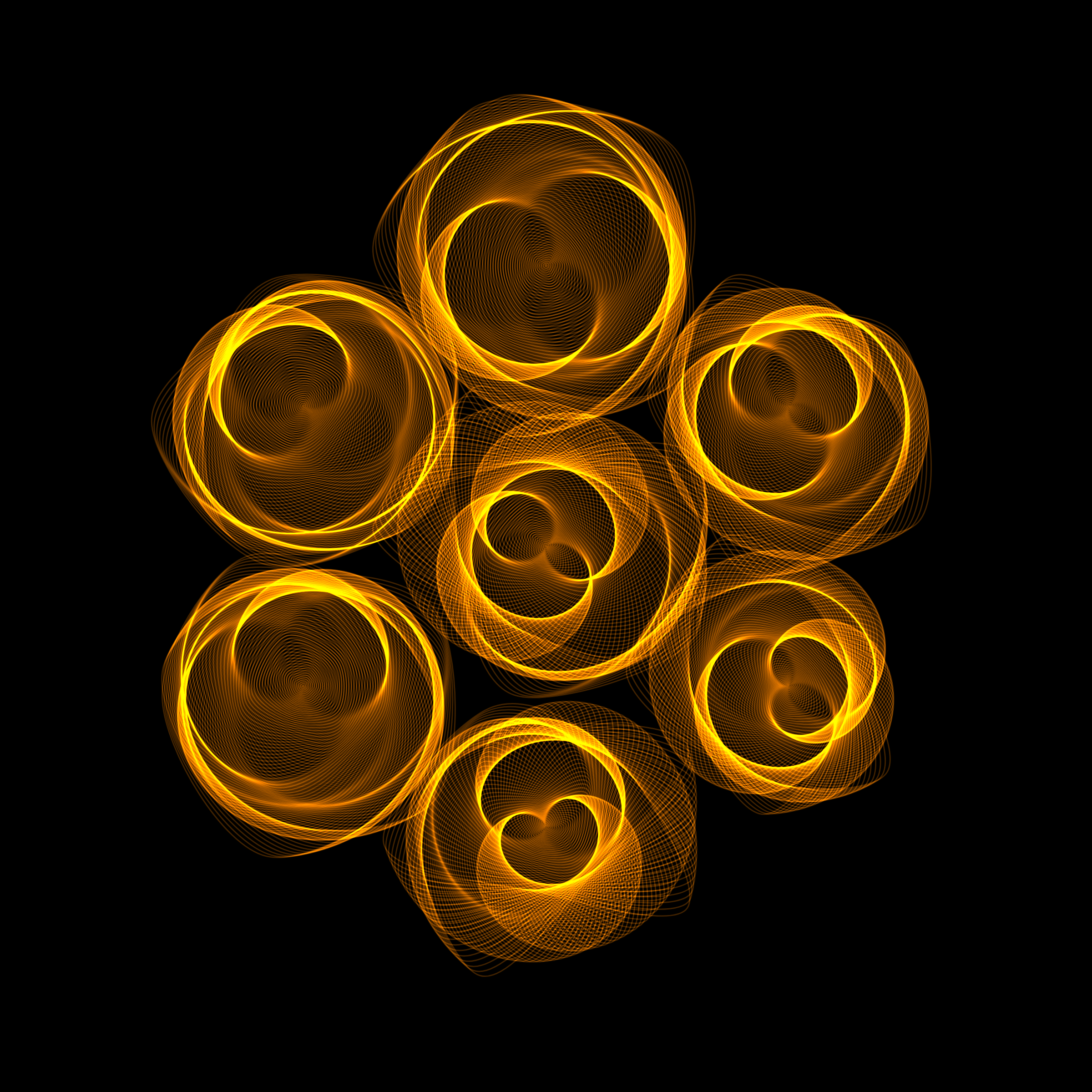 Art Blocks - Art Blocks v2 - Flowers #4855 - NFT # 116004855