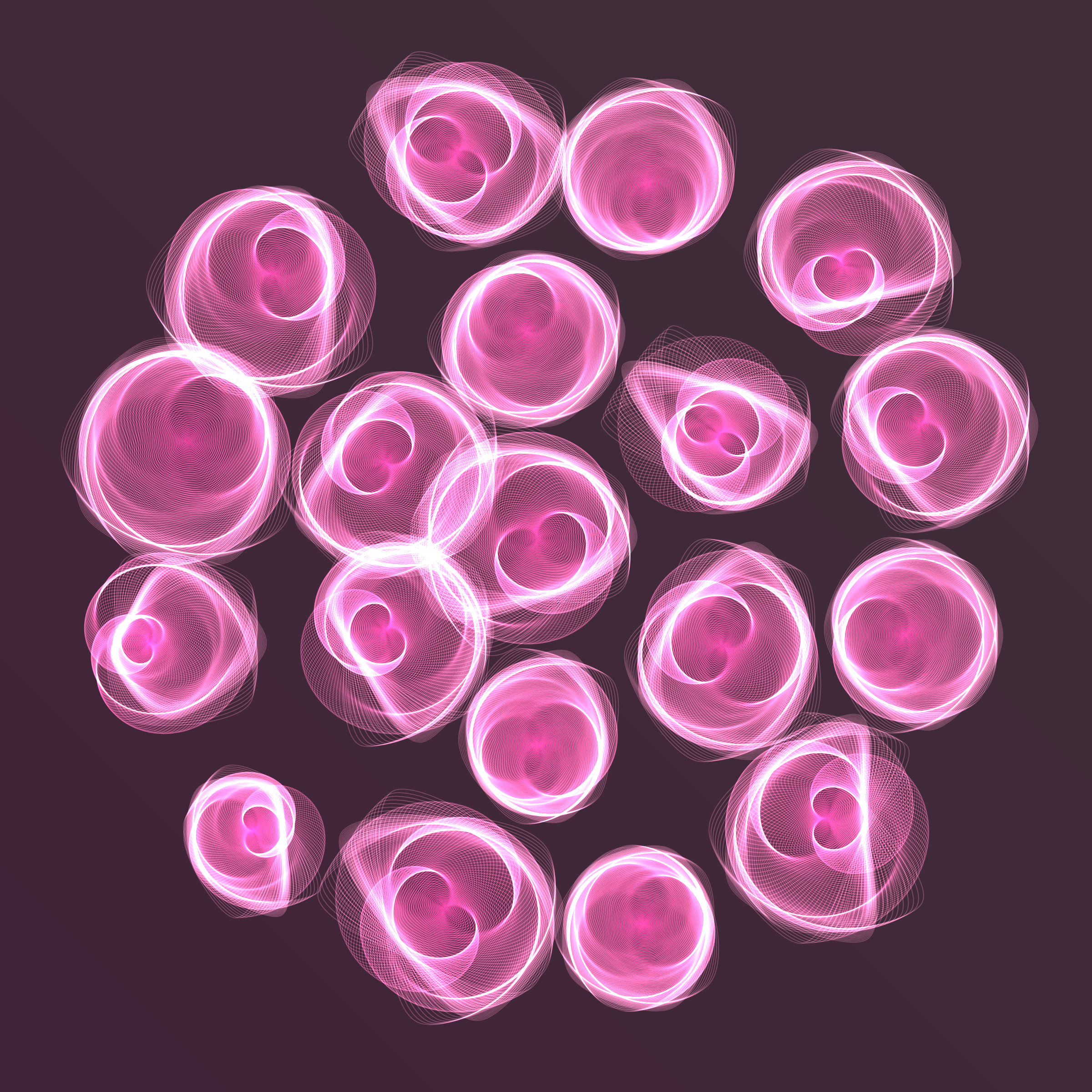 Art Blocks - Art Blocks v2 - Flowers #4861 - NFT # 116004861