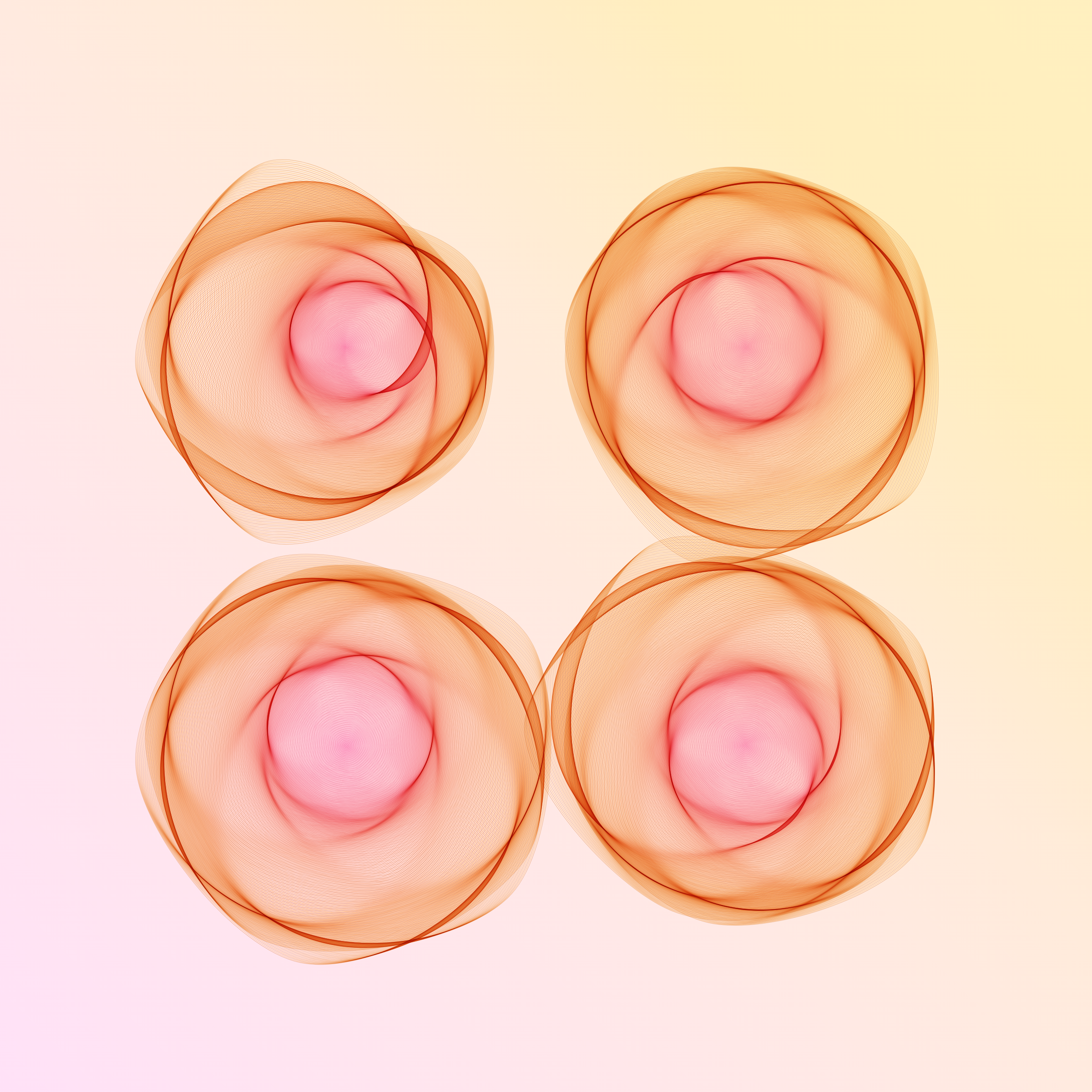 Art Blocks - Art Blocks v2 - Flowers #4868 - NFT # 116004868