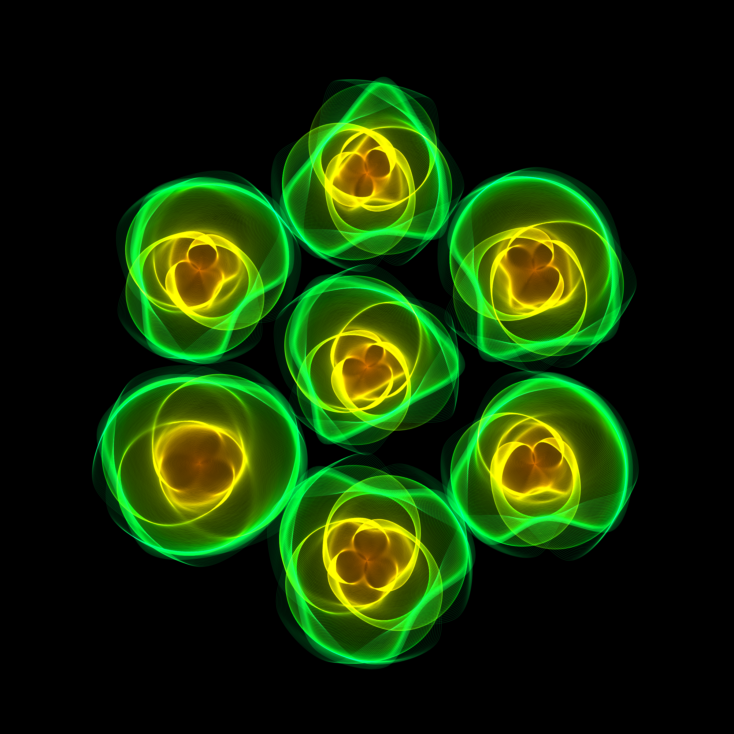 Art Blocks - Art Blocks v2 - Flowers #4869 - NFT # 116004869