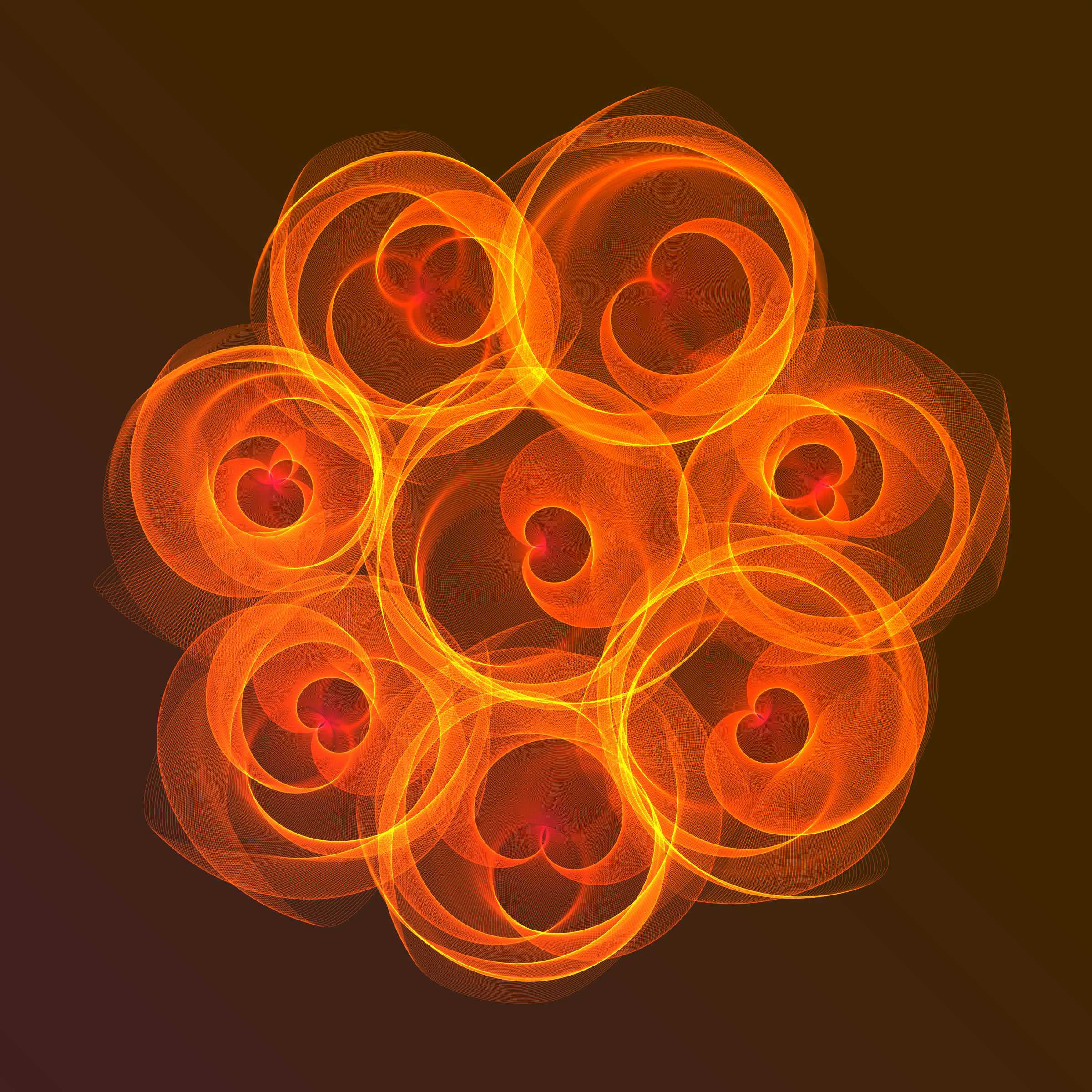 Art Blocks - Art Blocks v2 - Flowers #4870 - NFT # 116004870