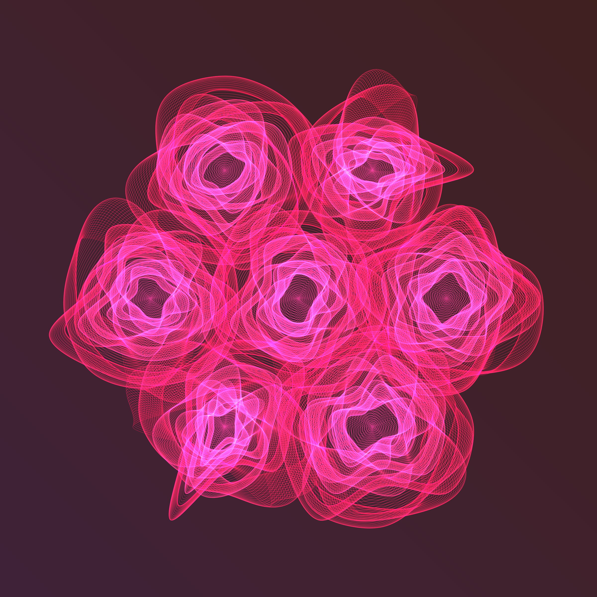 Art Blocks - Art Blocks v2 - Flowers #4872 - NFT # 116004872