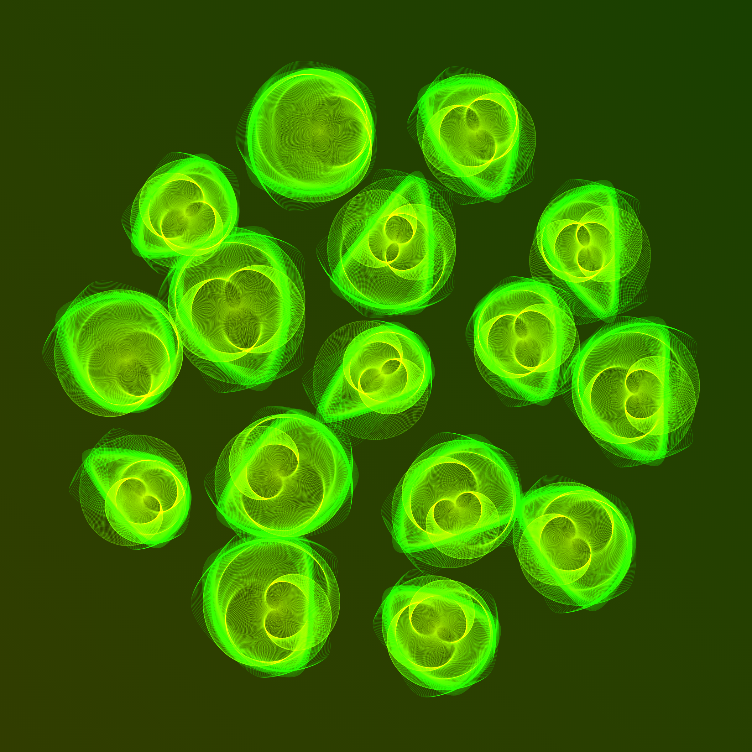 Art Blocks - Art Blocks v2 - Flowers #4875 - NFT # 116004875