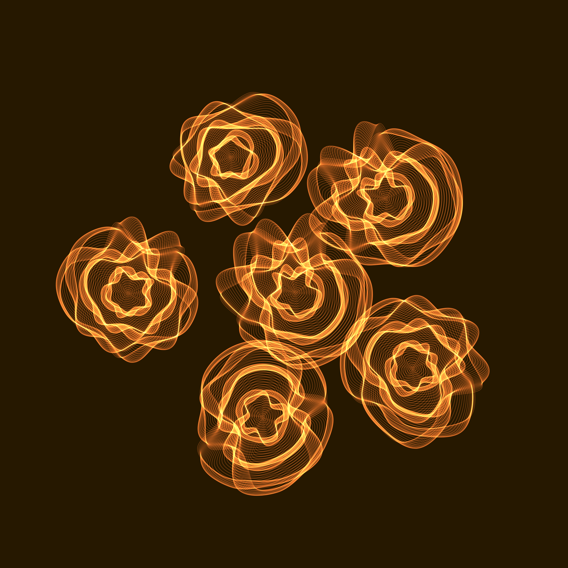 Art Blocks - Art Blocks v2 - Flowers #4898 - NFT # 116004898