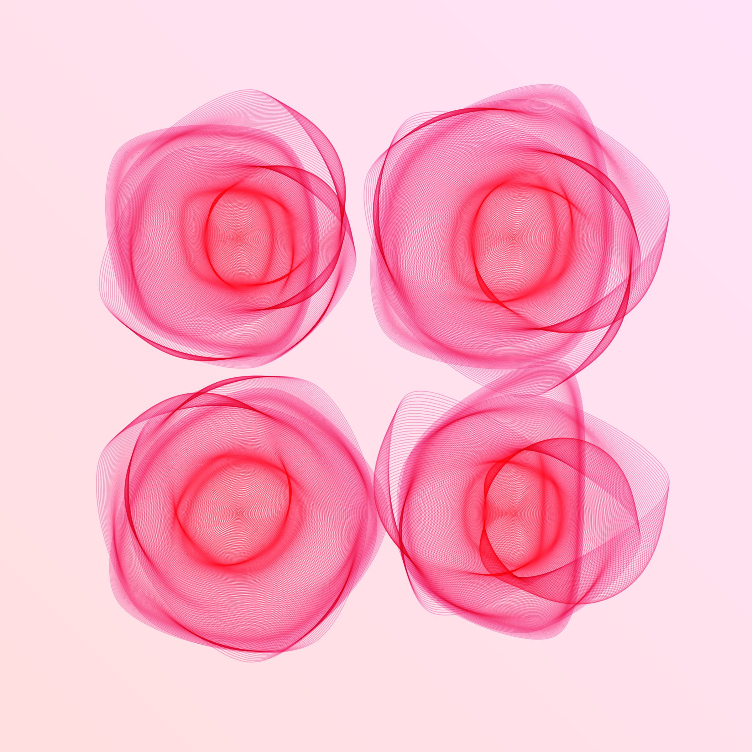 Art Blocks - Art Blocks v2 - Flowers #4903 - NFT # 116004903