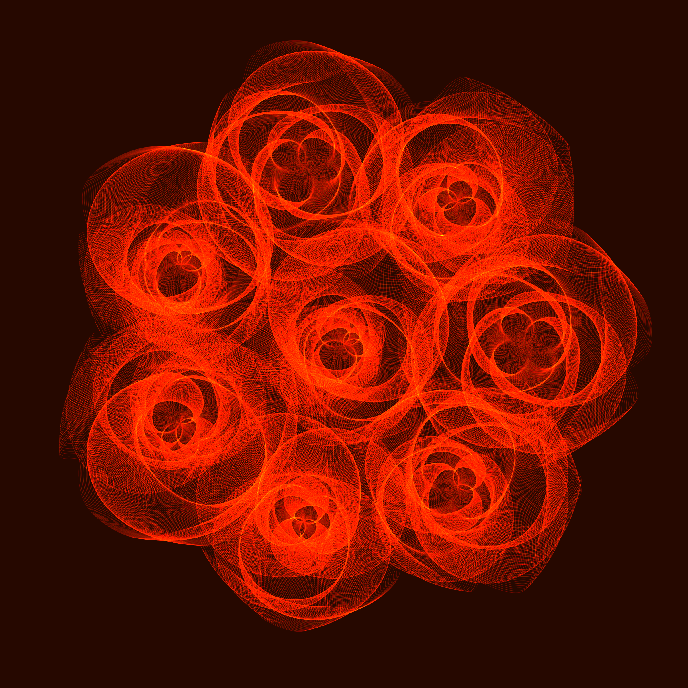 Art Blocks - Art Blocks v2 - Flowers #4904 - NFT # 116004904