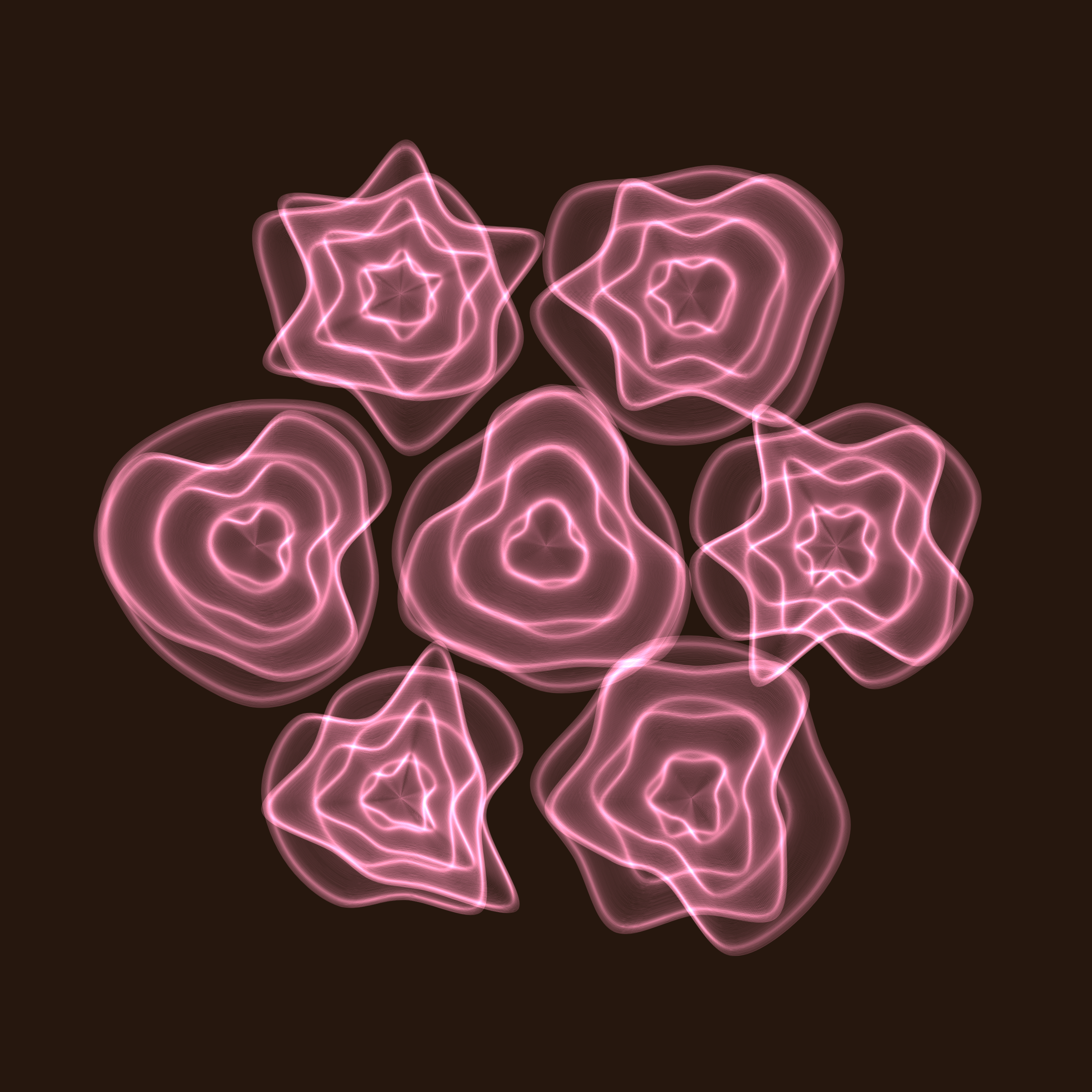 Art Blocks - Art Blocks v2 - Flowers #4909 - NFT # 116004909