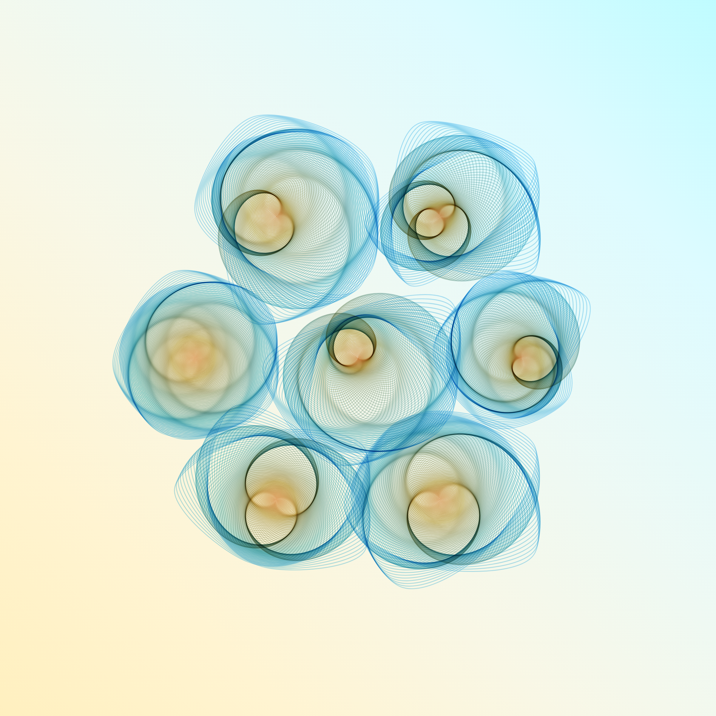 Art Blocks - Art Blocks v2 - Flowers #4912 - NFT # 116004912