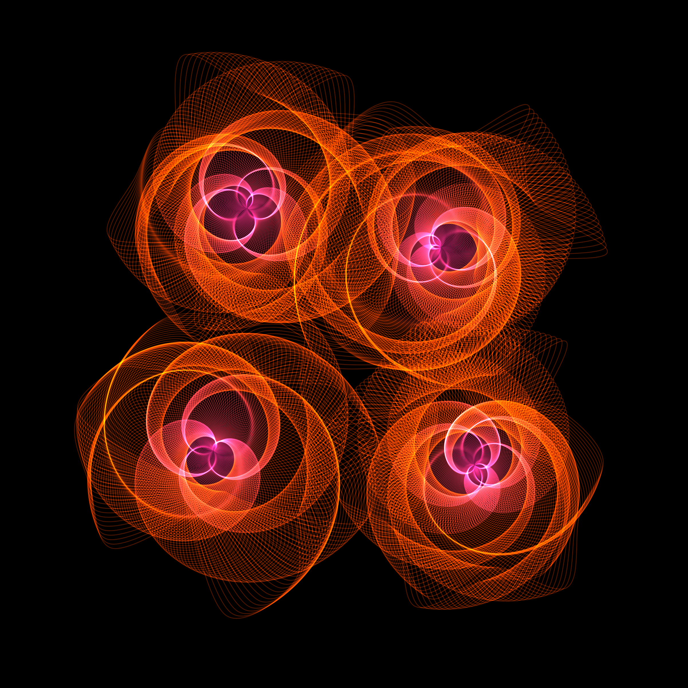 Art Blocks - Art Blocks v2 - Flowers #4921 - NFT # 116004921