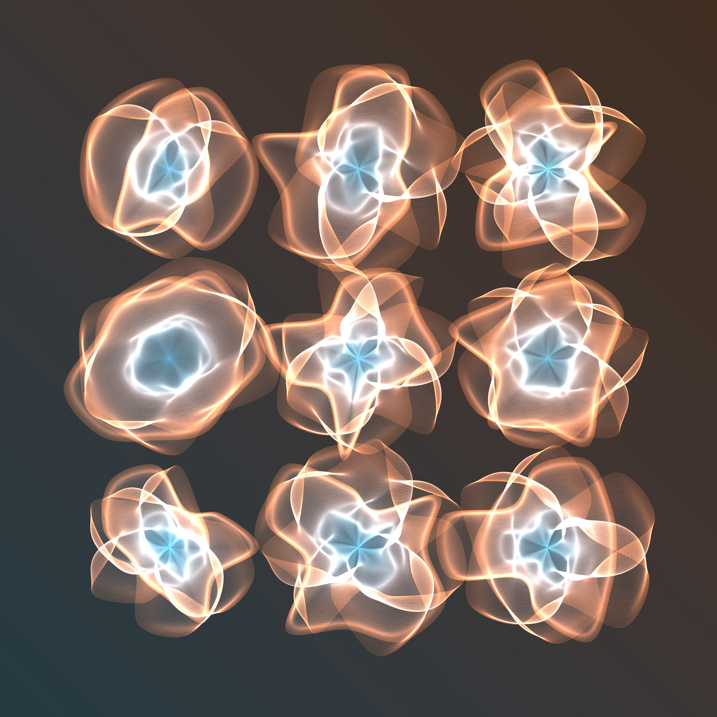 Art Blocks - Art Blocks v2 - Flowers #4925 - NFT # 116004925