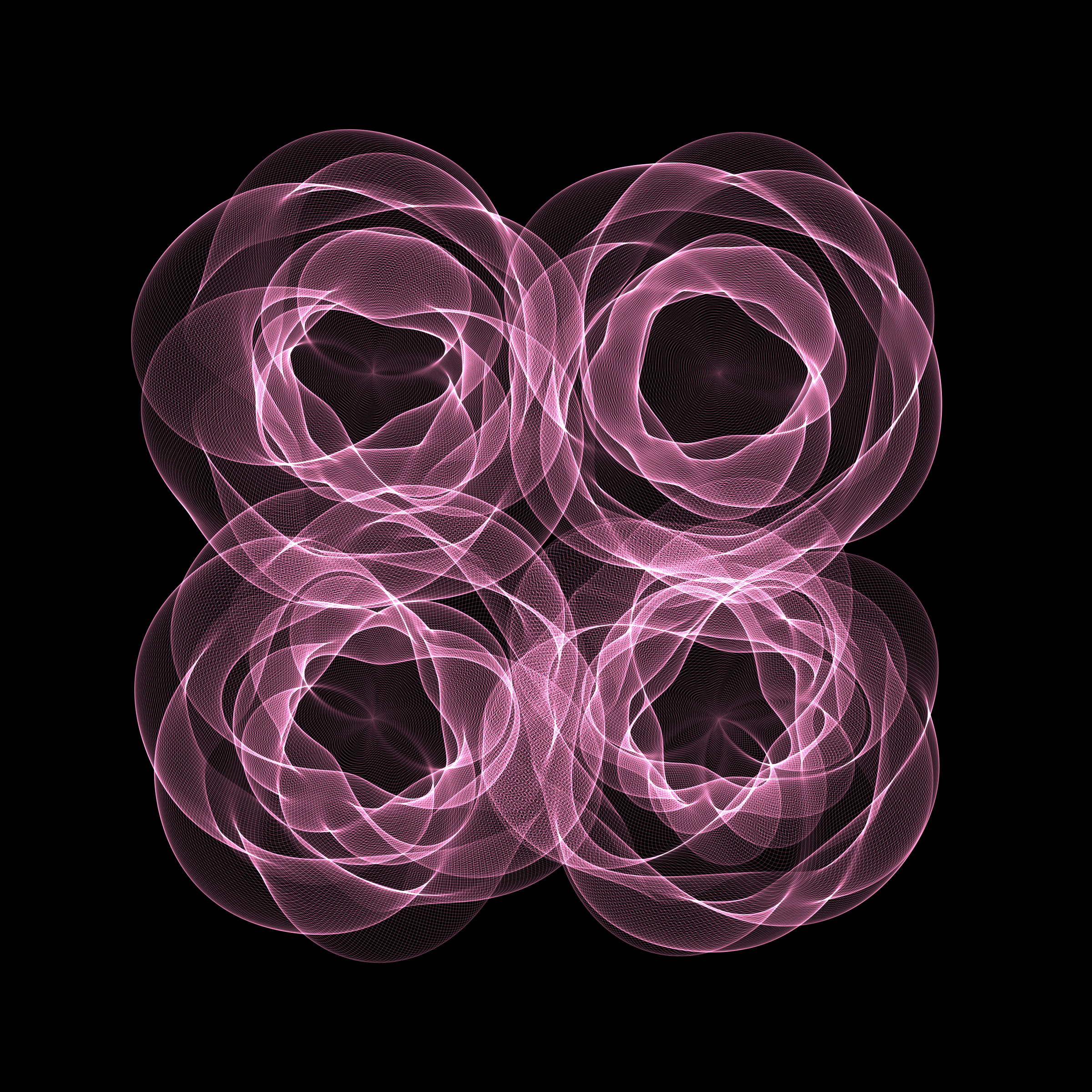 Art Blocks - Art Blocks v2 - Flowers #4936 - NFT # 116004936