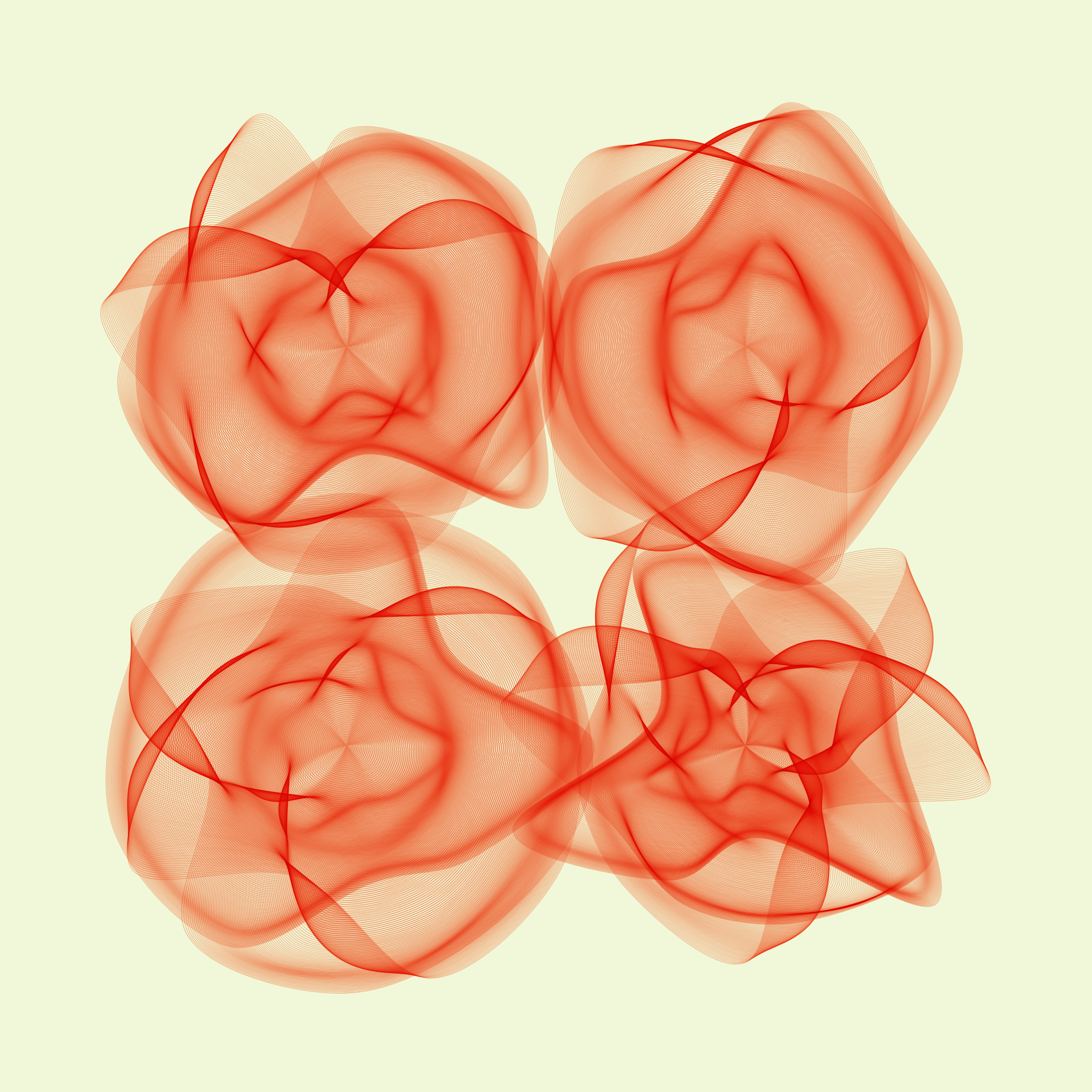 Art Blocks - Art Blocks v2 - Flowers #4938 - NFT # 116004938