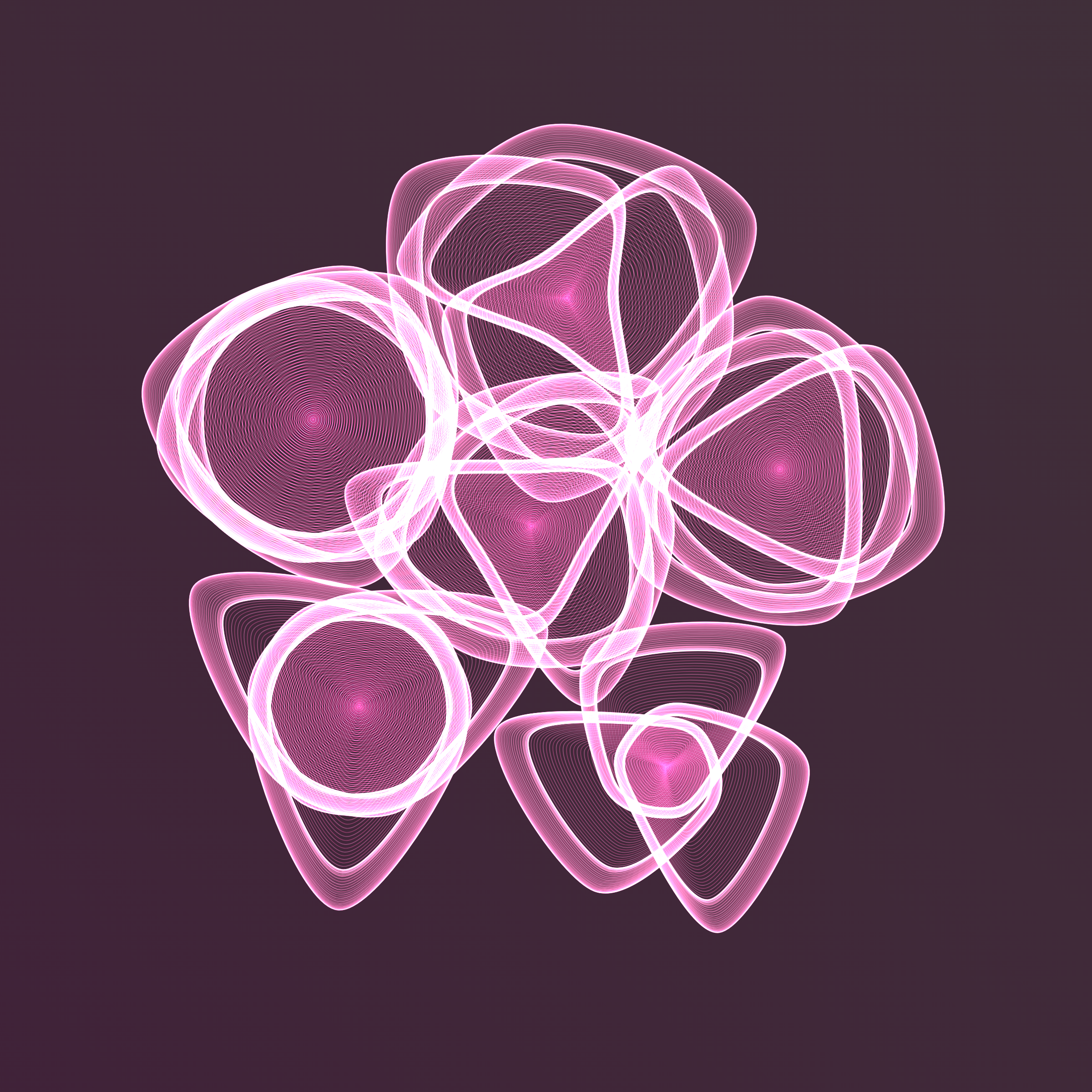 Art Blocks - Art Blocks v2 - Flowers #4943 - NFT # 116004943