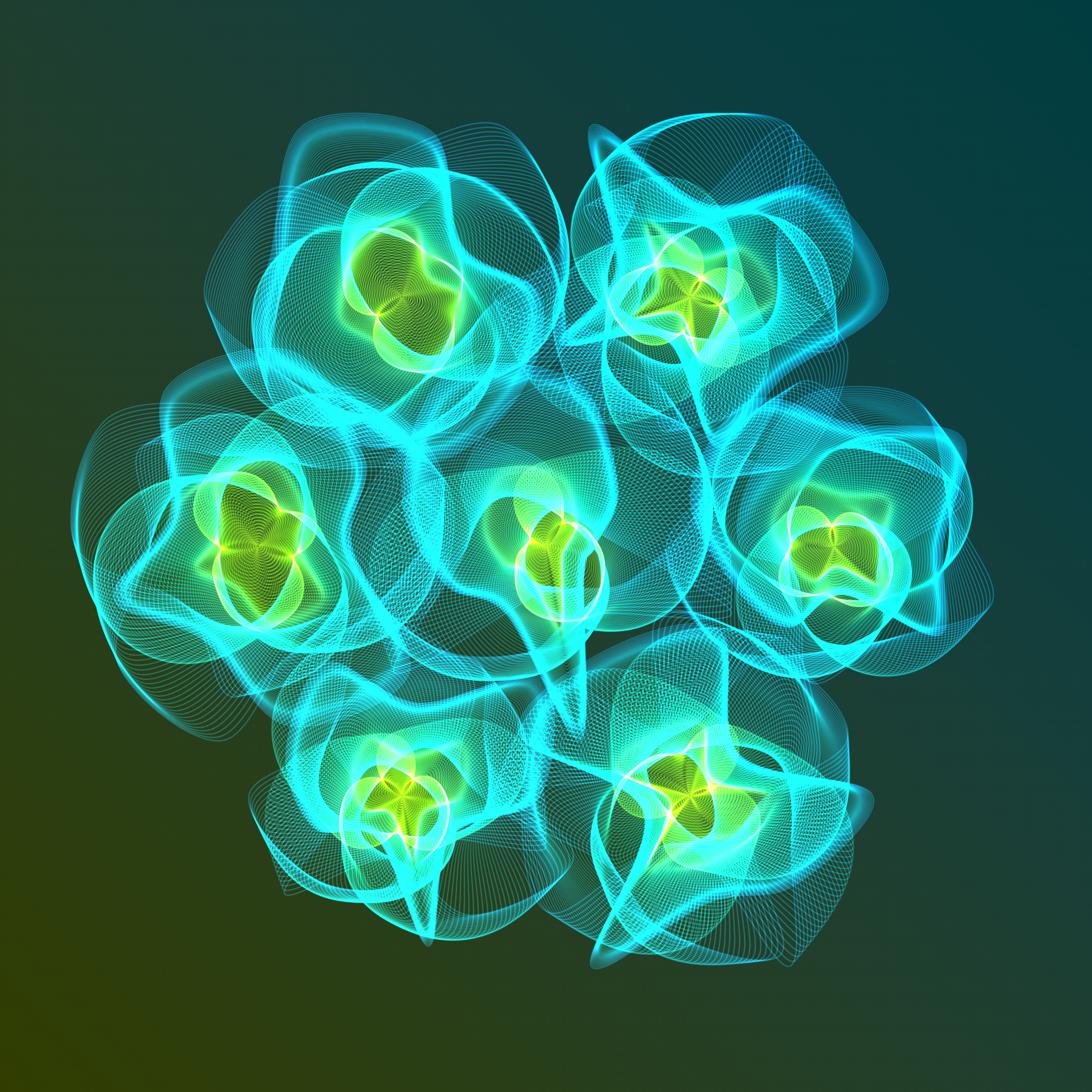 Art Blocks - Art Blocks v2 - Flowers #4944 - NFT # 116004944